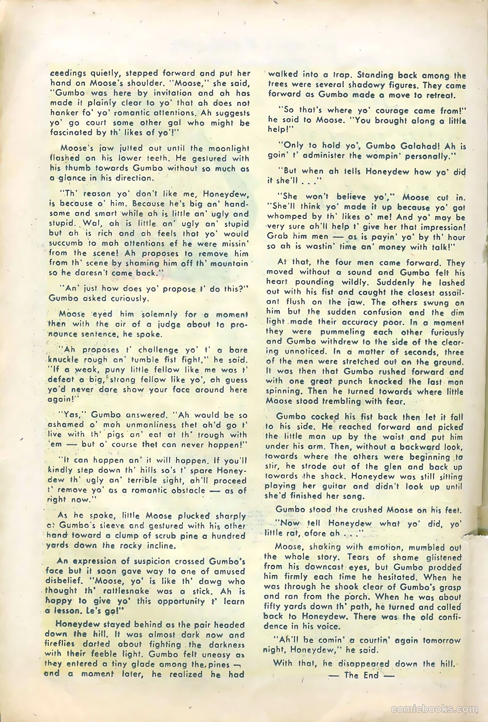 Hillbilly Comics #1 (1955) — page 20 of 36