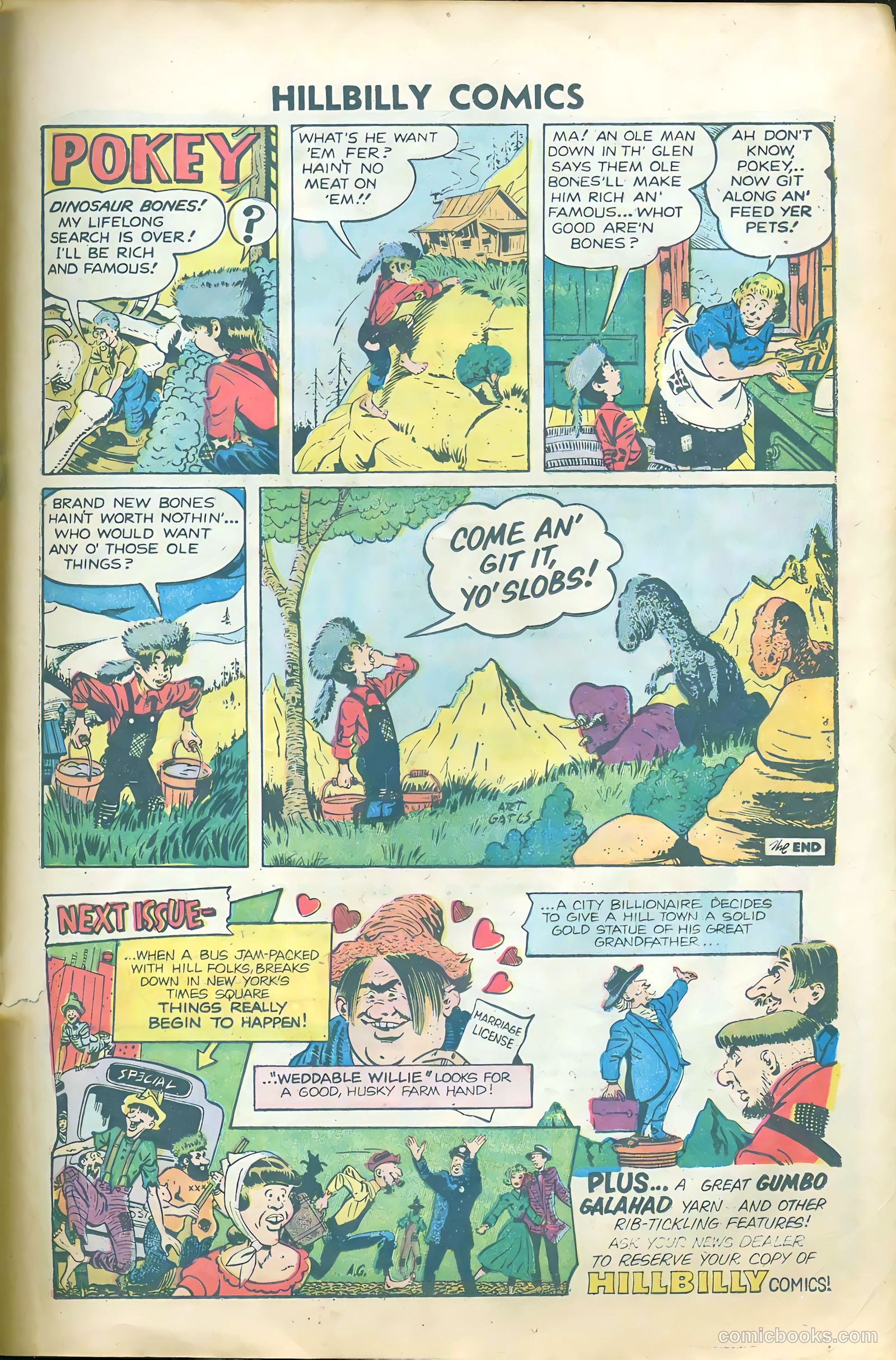Hillbilly Comics #1 (1955) — page 21 of 36