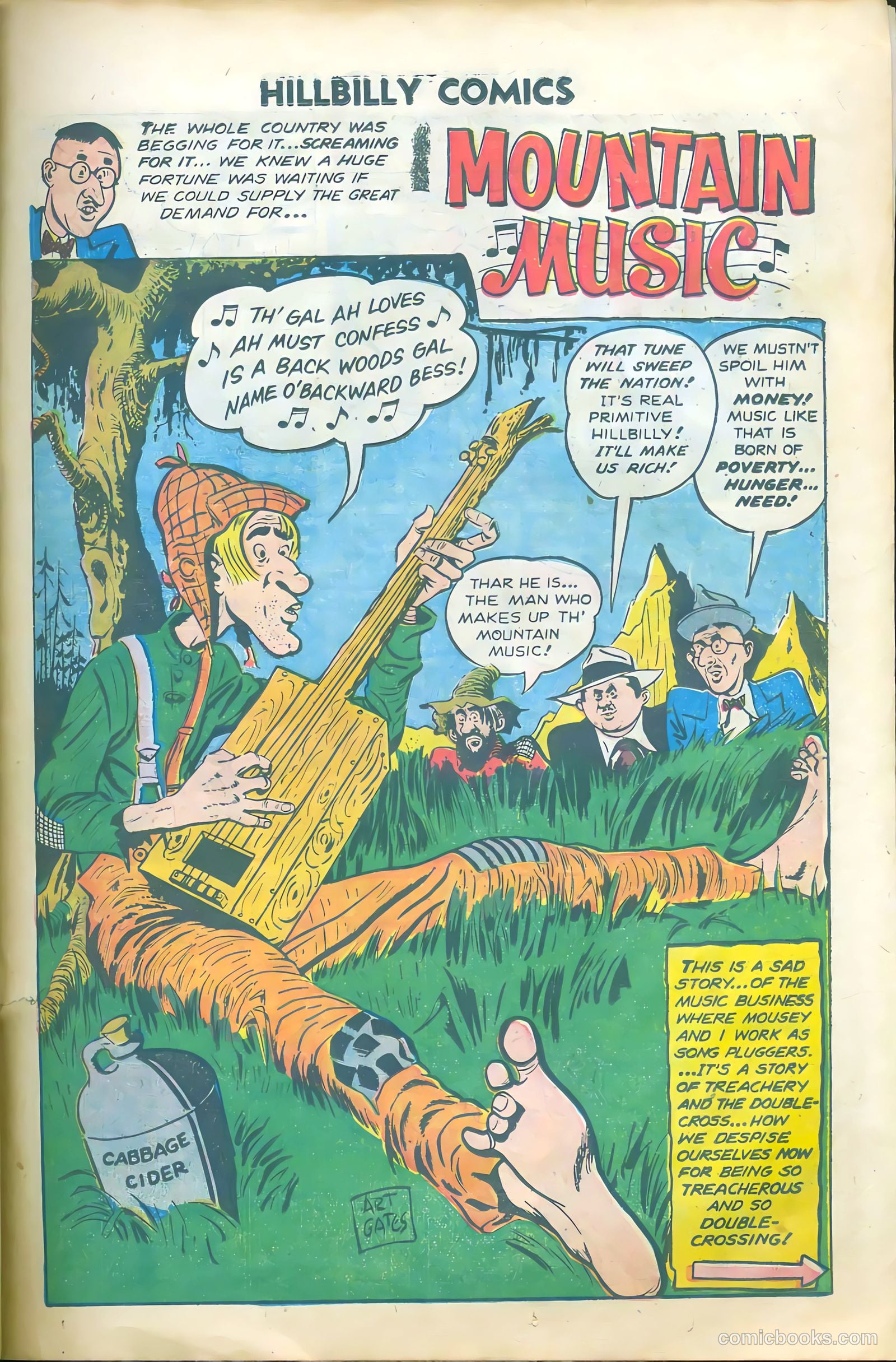 Hillbilly Comics #1 (1955) — page 23 of 36
