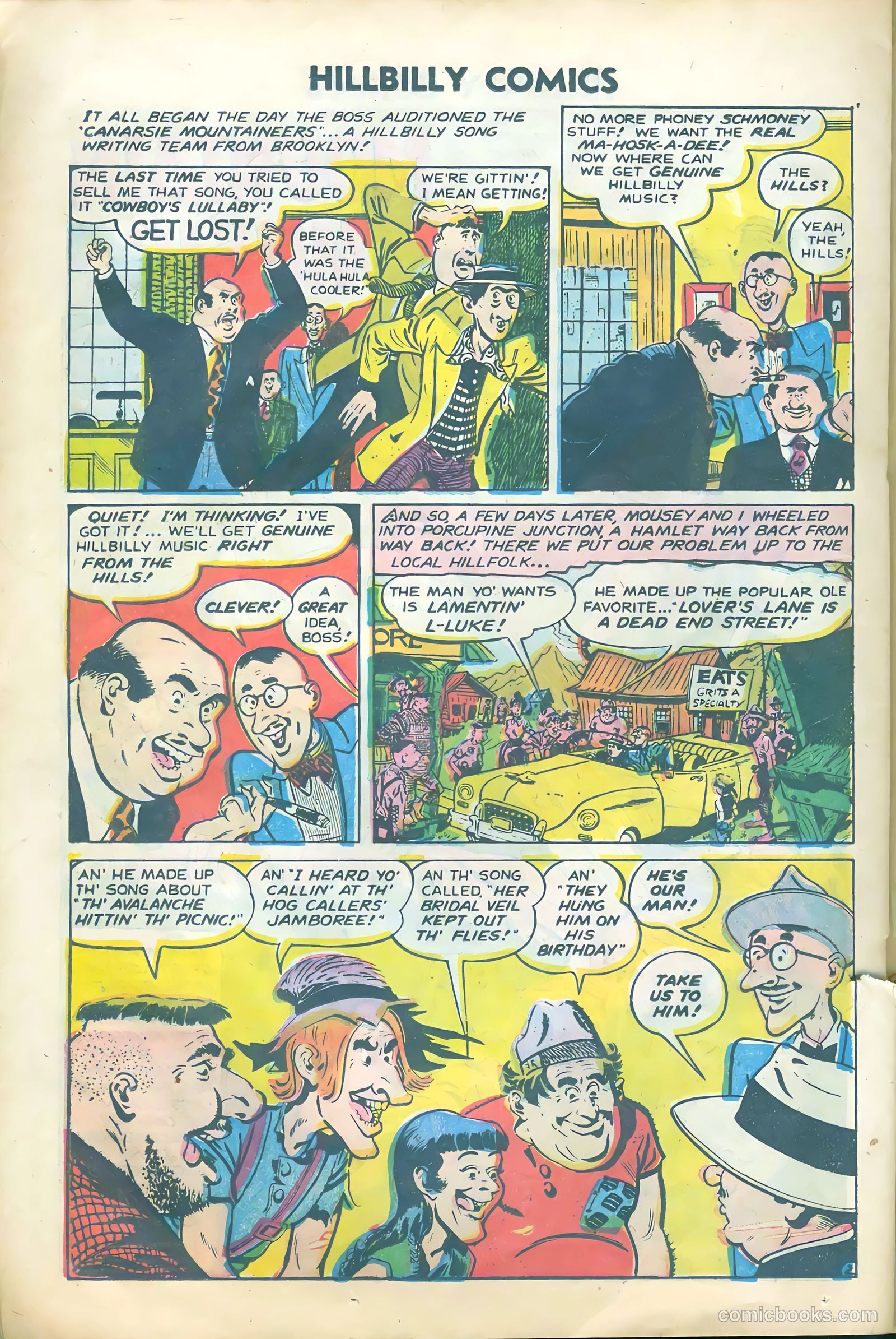 Hillbilly Comics #1 (1955) — page 24 of 36