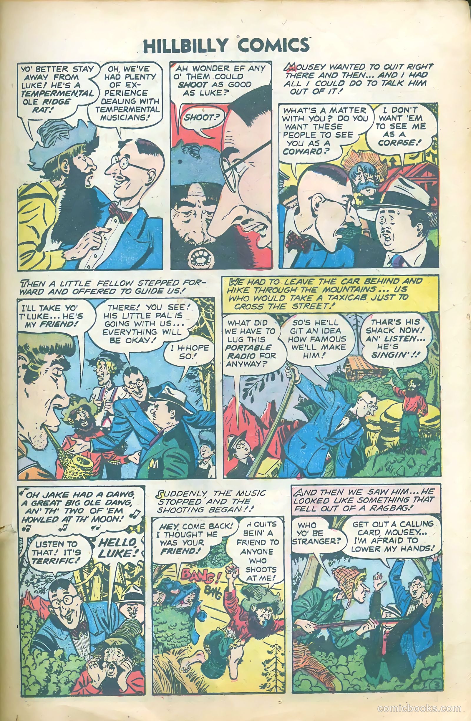 Hillbilly Comics #1 (1955) — page 25 of 36