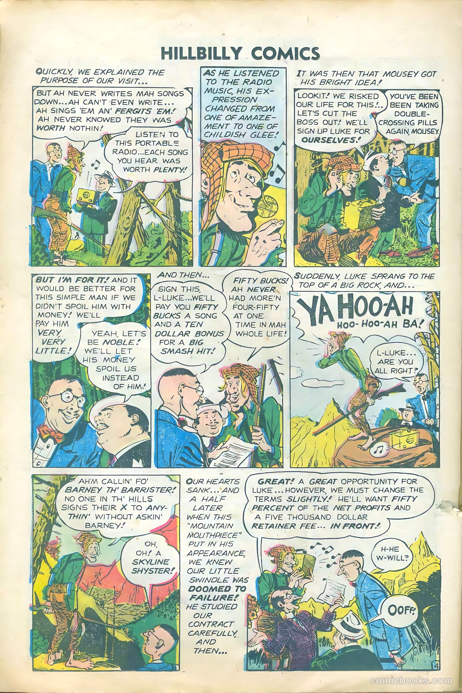 Hillbilly Comics #1 (1955) — page 26 of 36