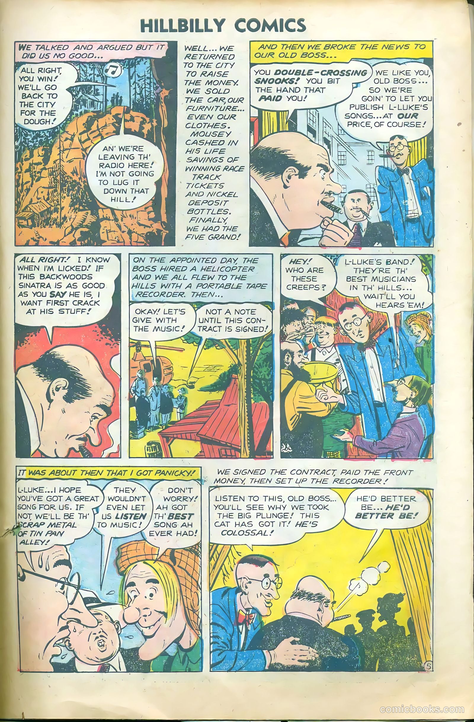 Hillbilly Comics #1 (1955) — page 27 of 36