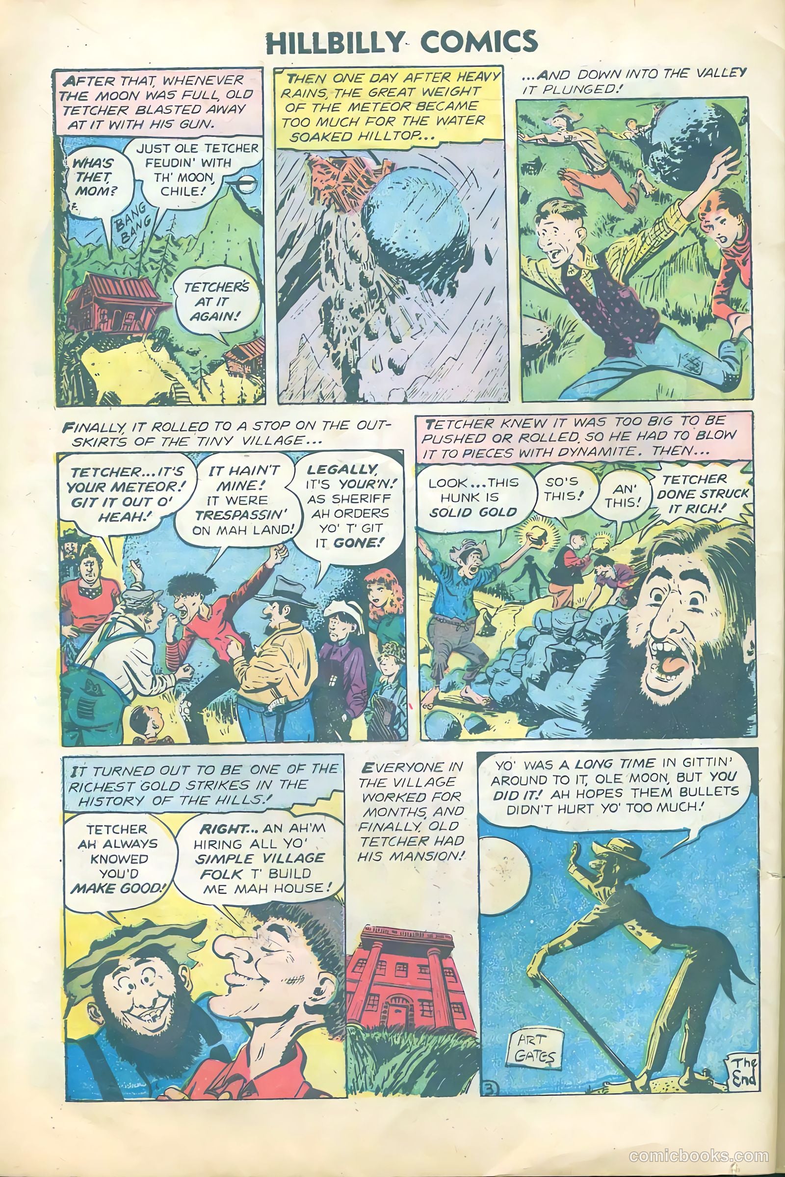 Hillbilly Comics #1 (1955) — page 32 of 36