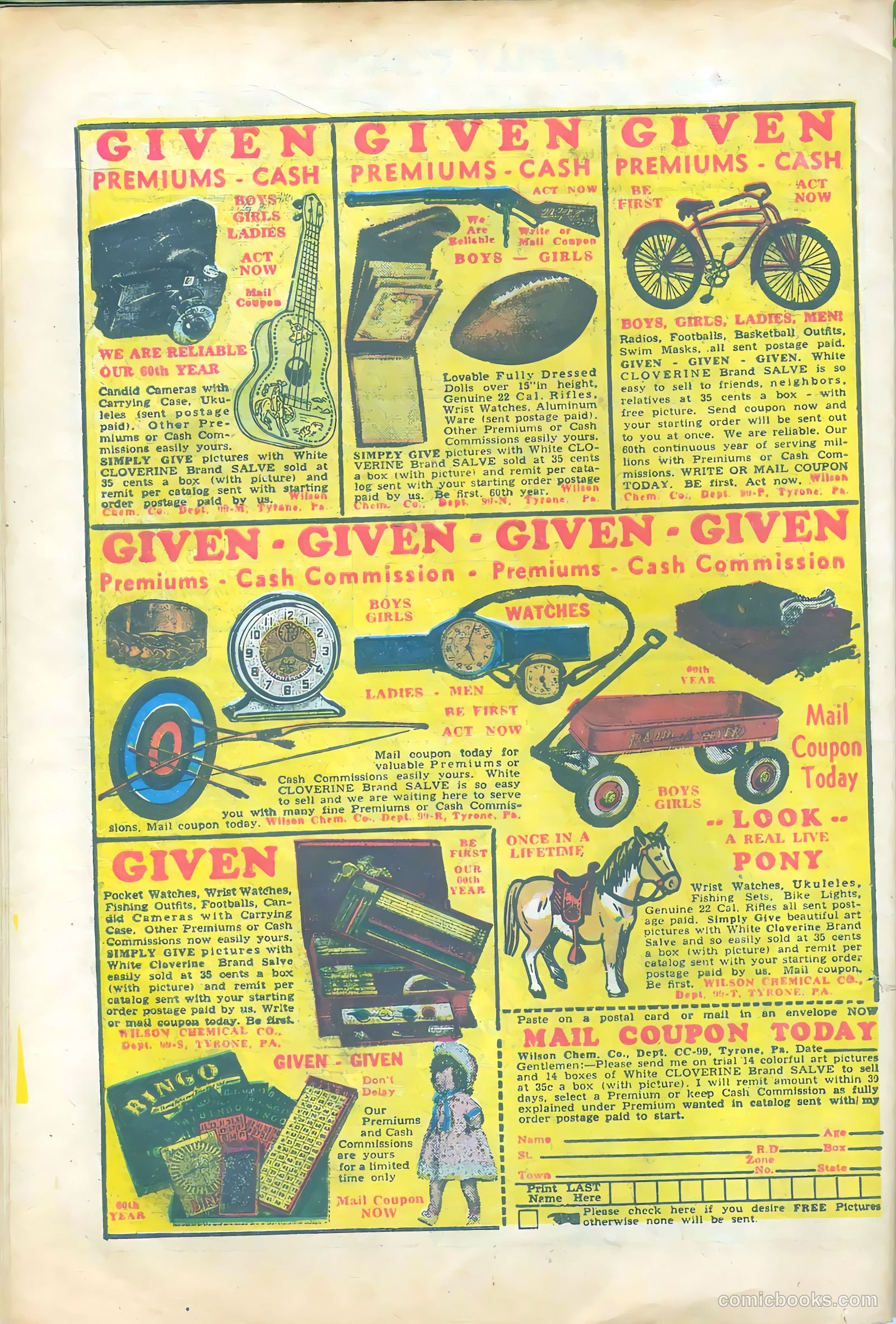 Hillbilly Comics #1 (1955) — page 34 of 36