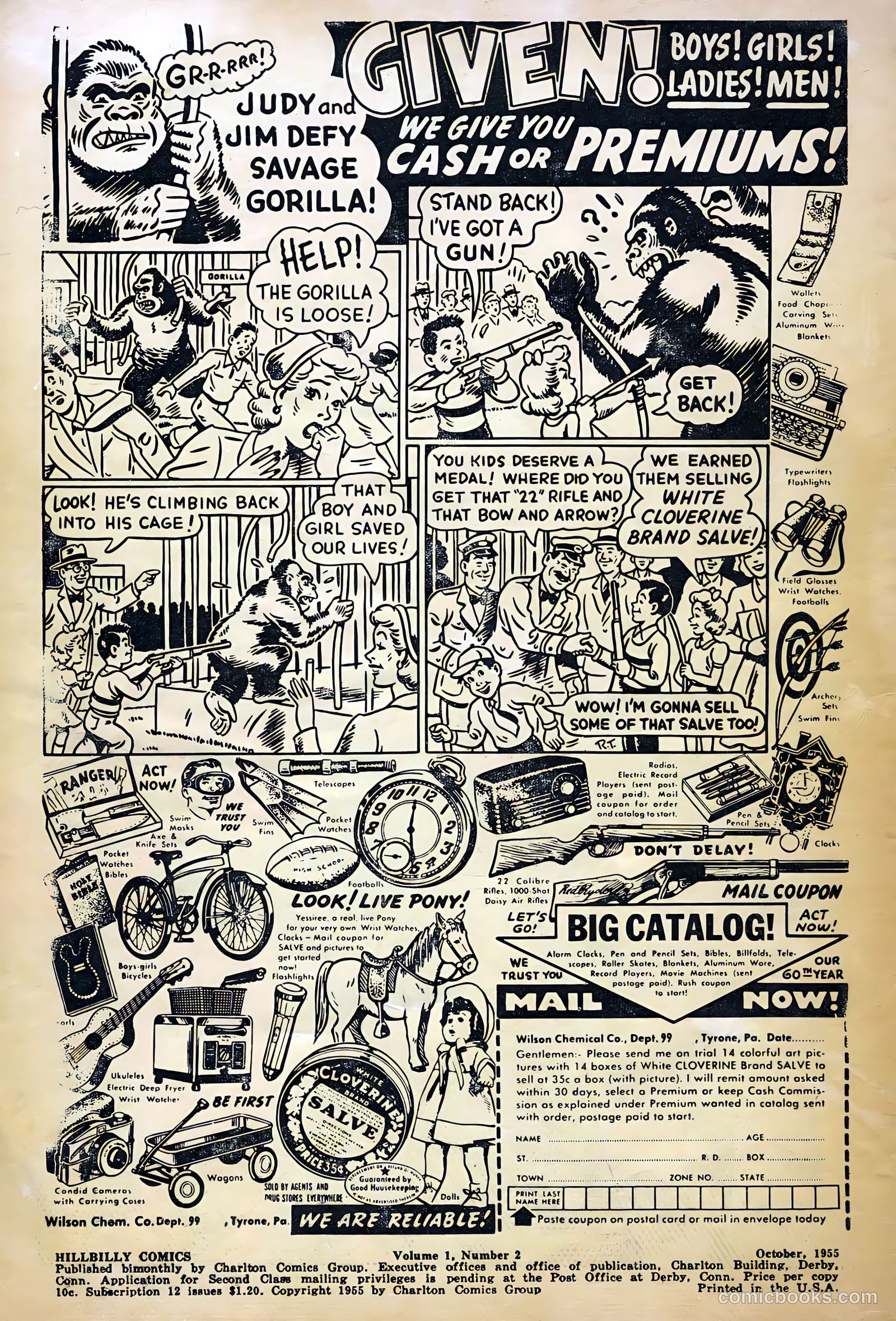 Hillbilly Comics #2 (1955) — page 2 of 36