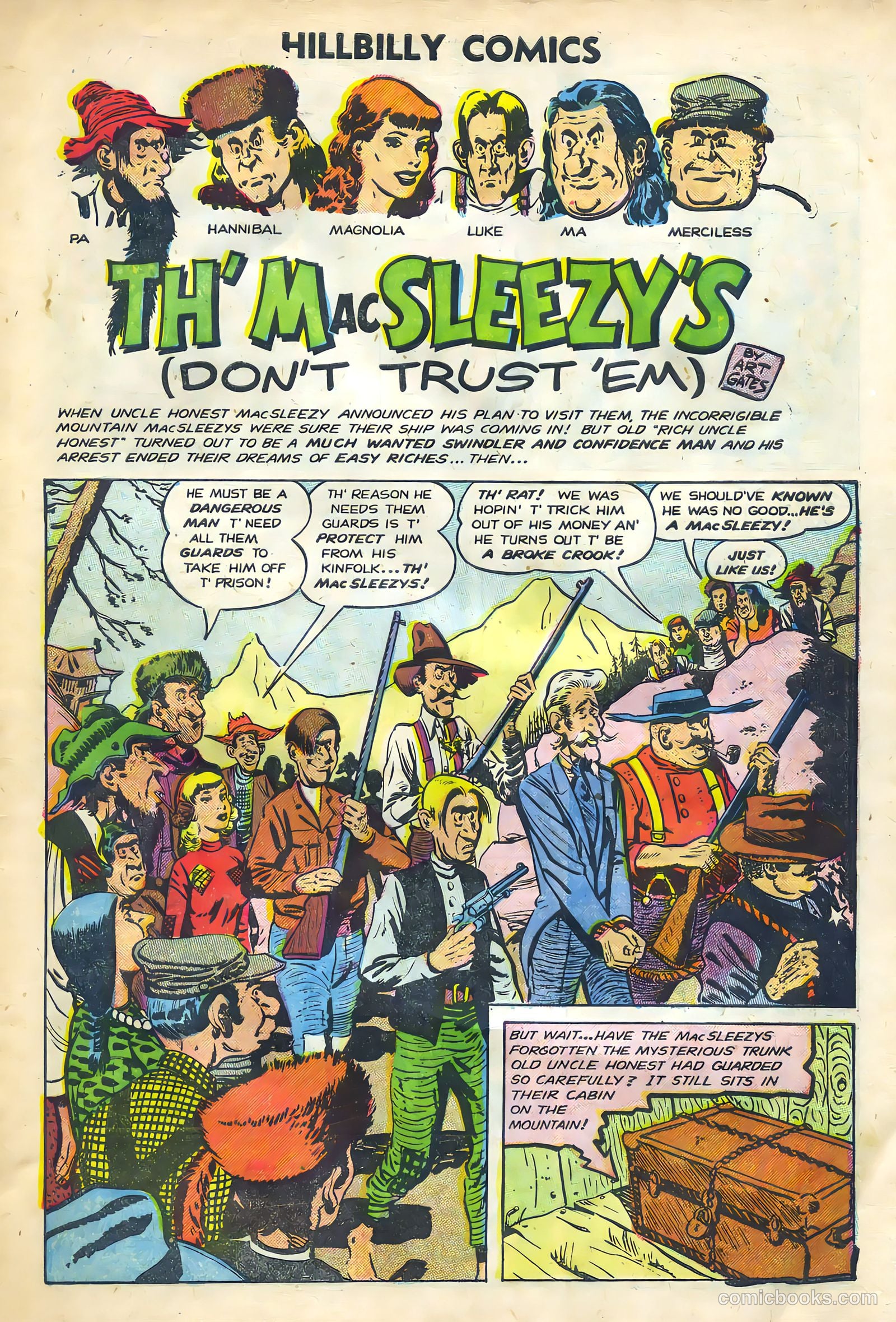 Hillbilly Comics #2 (1955) — page 3 of 36