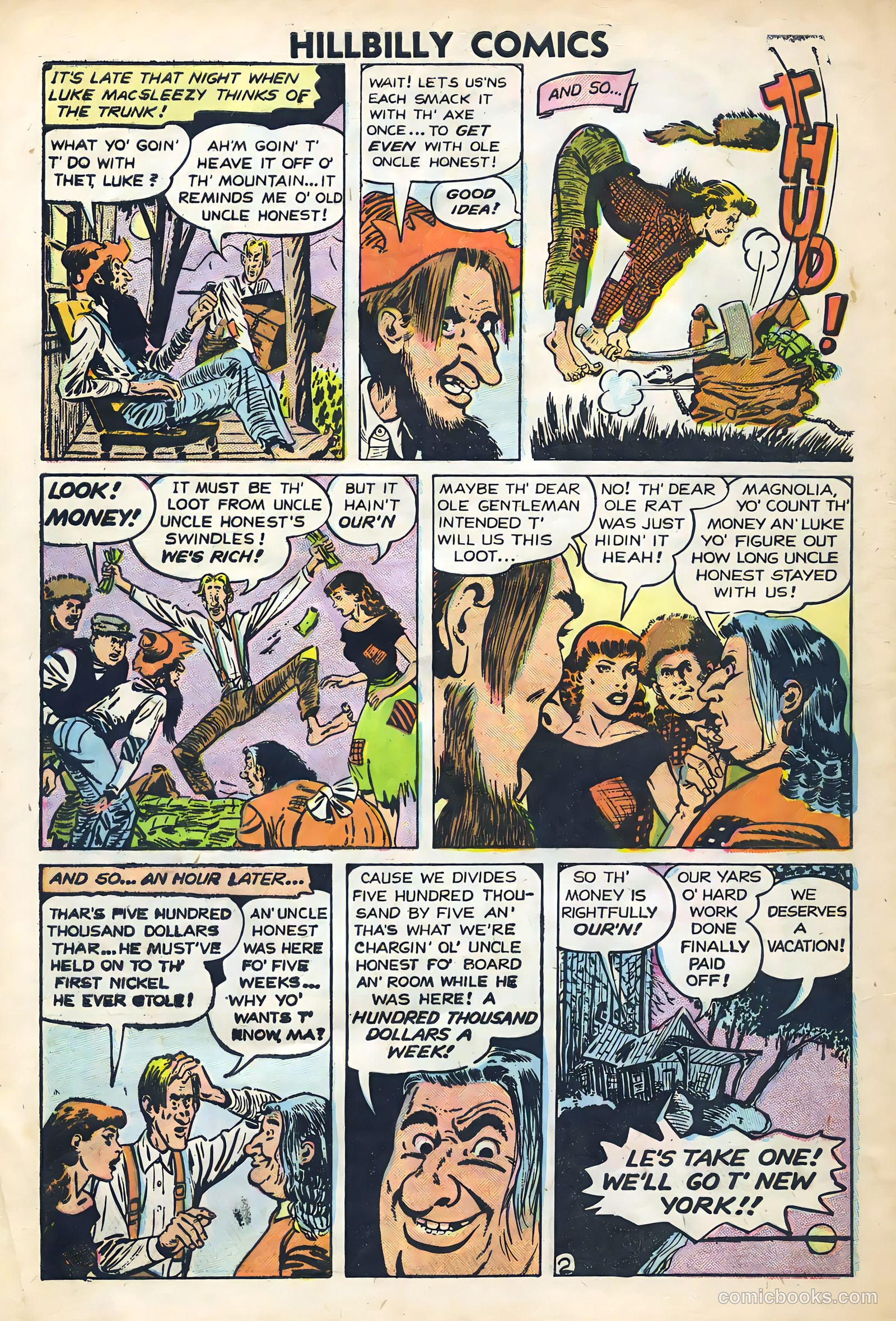 Hillbilly Comics #2 (1955) — page 4 of 36