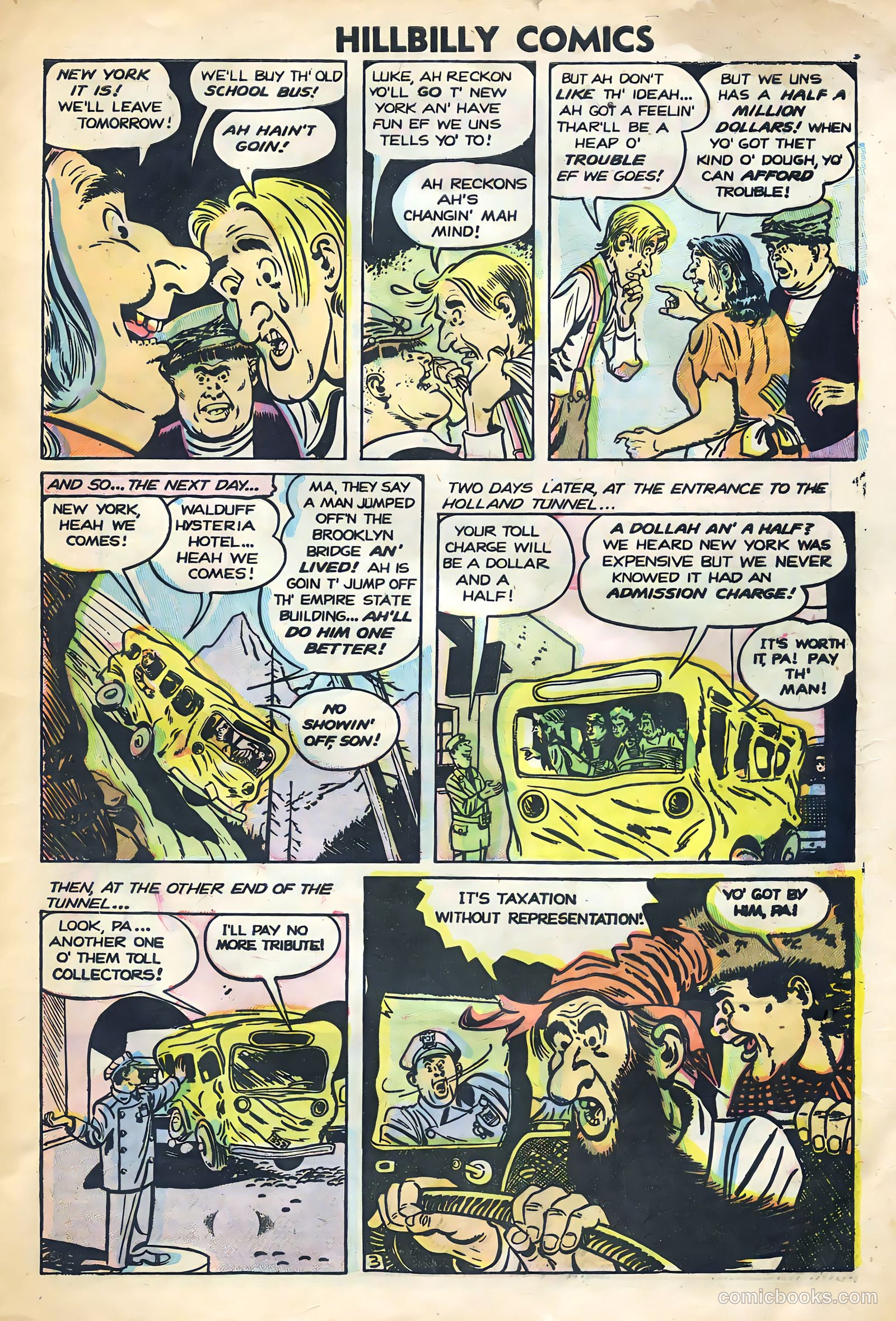 Hillbilly Comics #2 (1955) — page 5 of 36