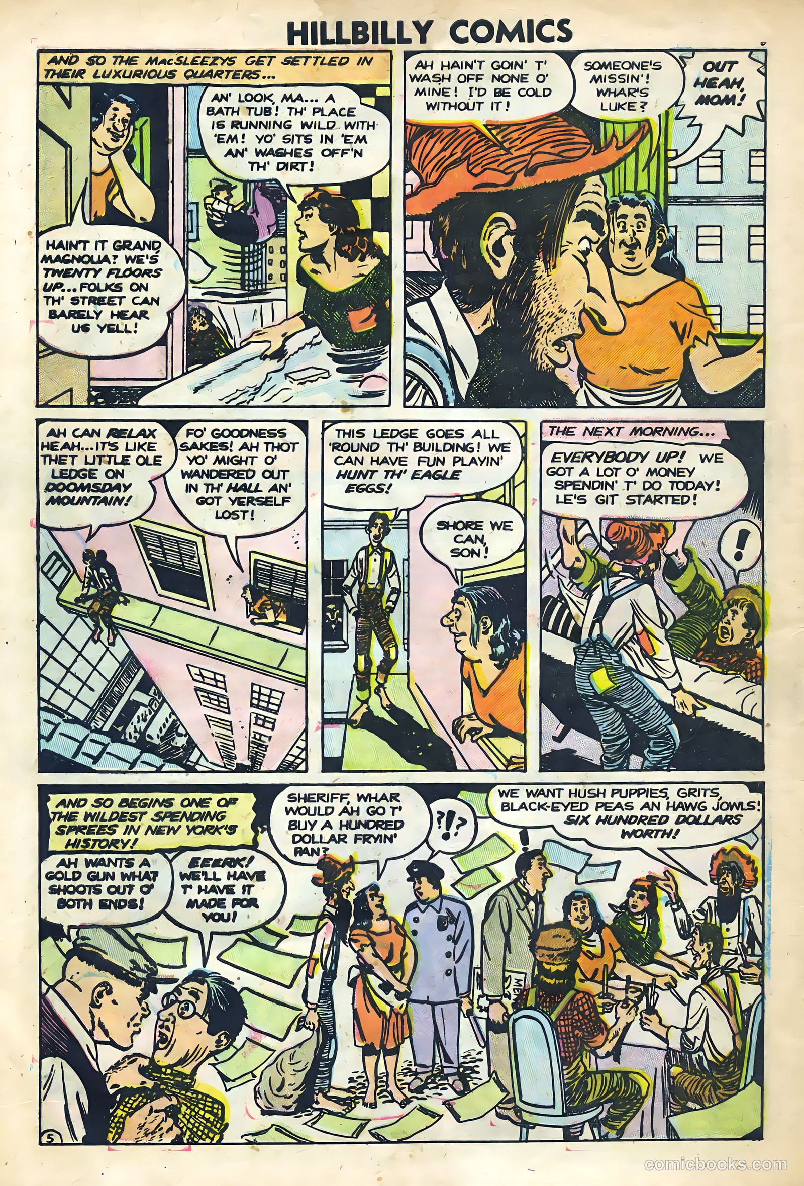 Hillbilly Comics #2 (1955) — page 8 of 36