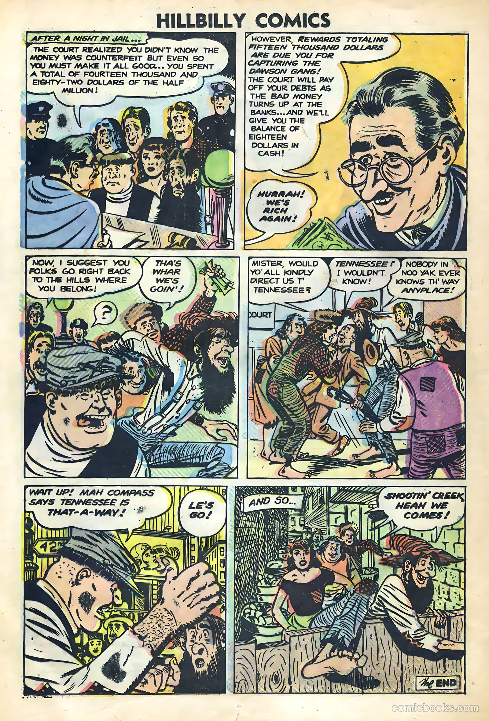 Hillbilly Comics #2 (1955) — page 12 of 36