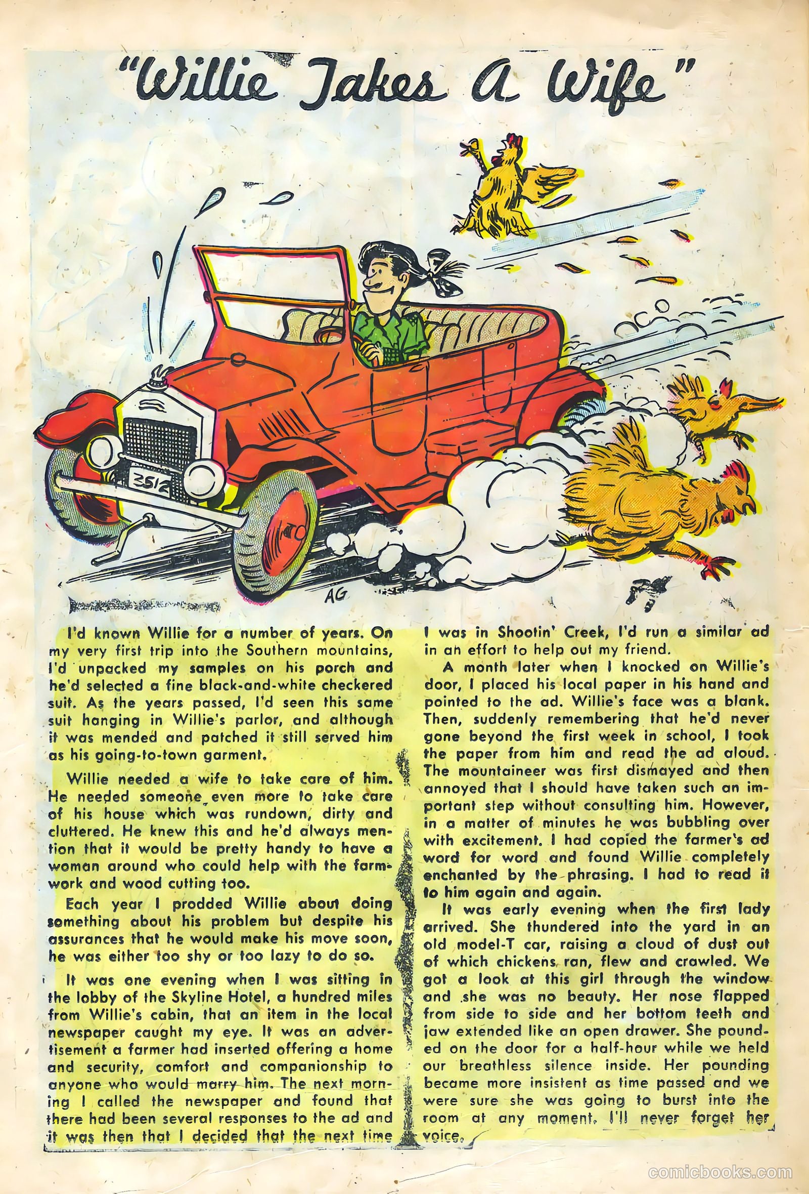 Hillbilly Comics #2 (1955) — page 18 of 36