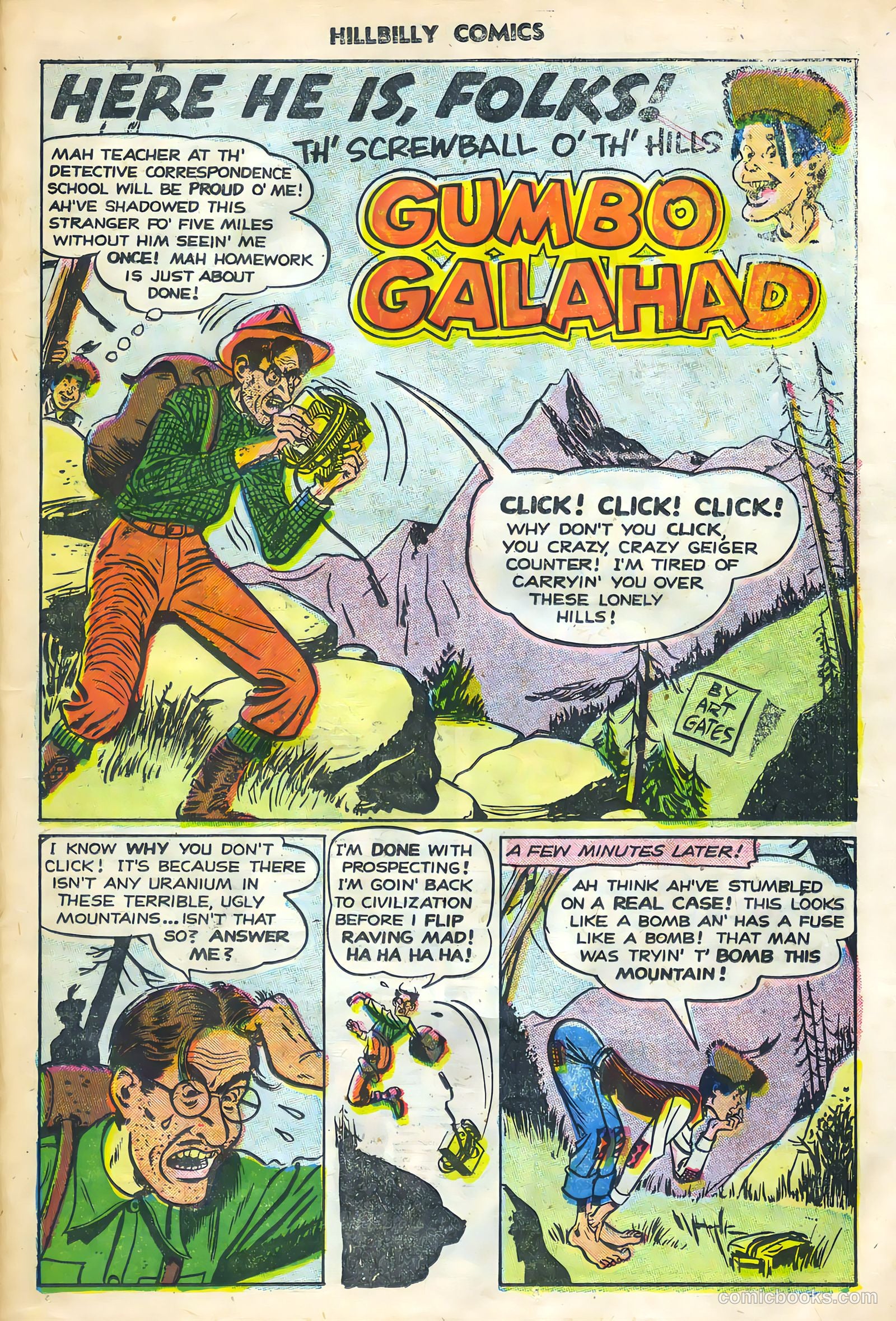Hillbilly Comics #2 (1955) — page 23 of 36