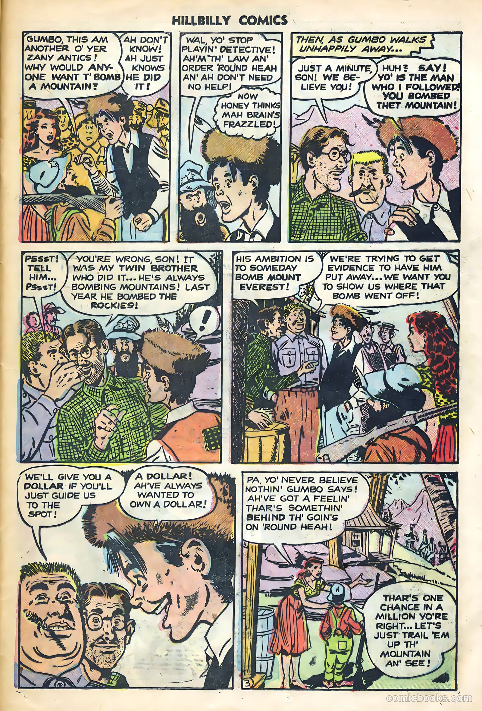 Hillbilly Comics #2 (1955) — page 25 of 36