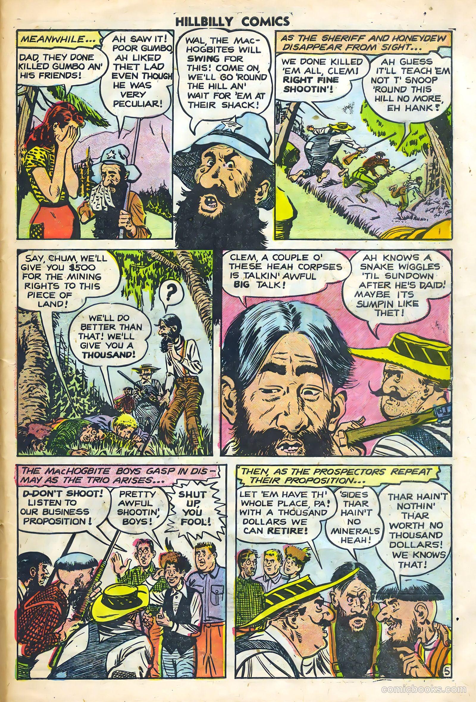 Hillbilly Comics #2 (1955) — page 27 of 36