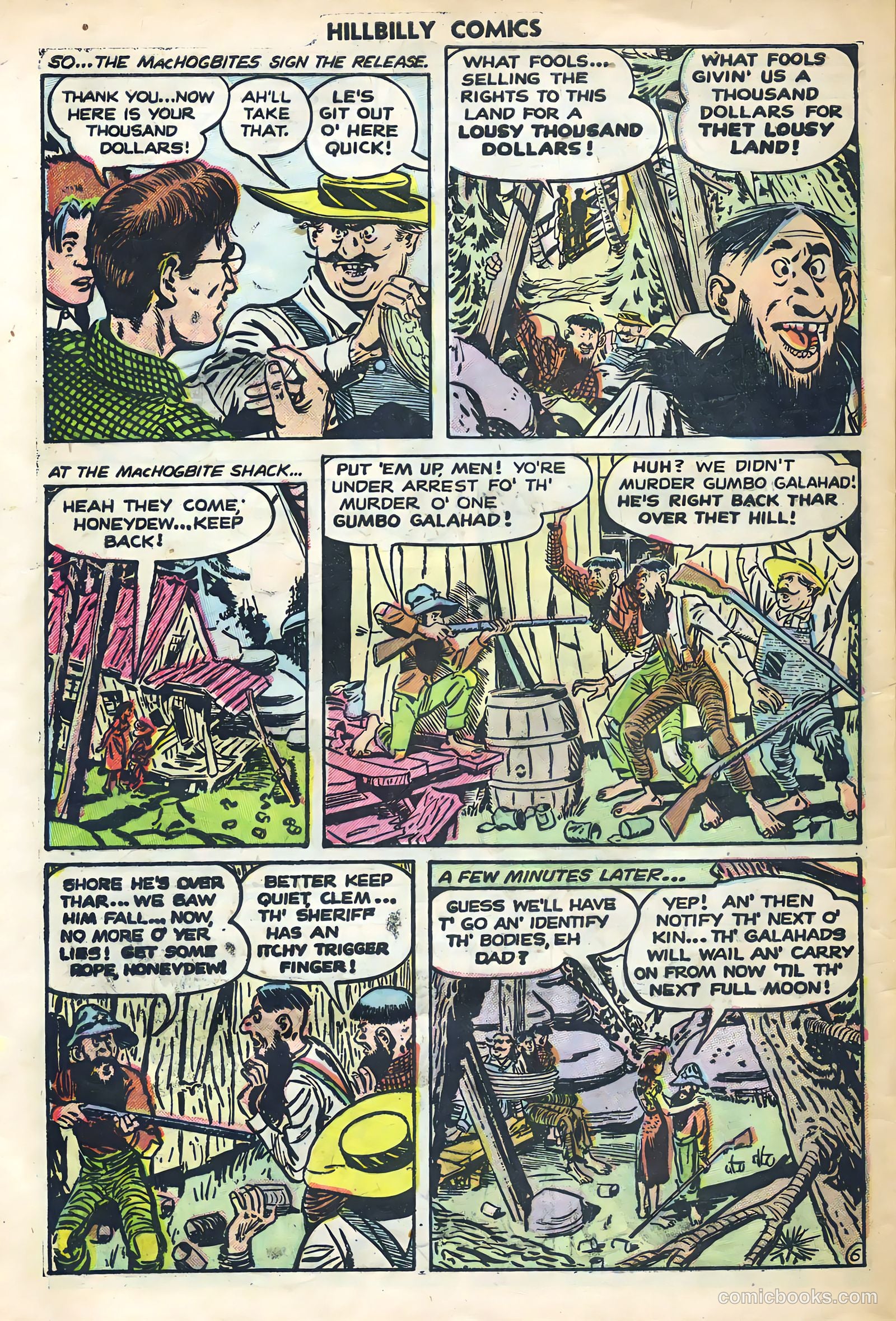 Hillbilly Comics #2 (1955) — page 28 of 36