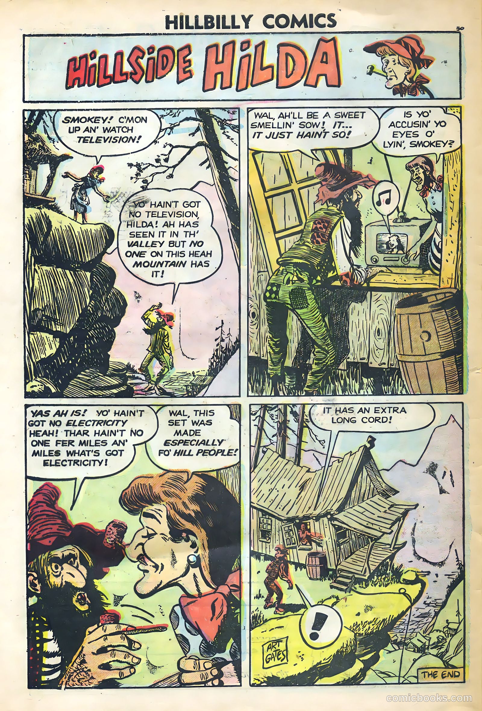 Hillbilly Comics #2 (1955) — page 32 of 36