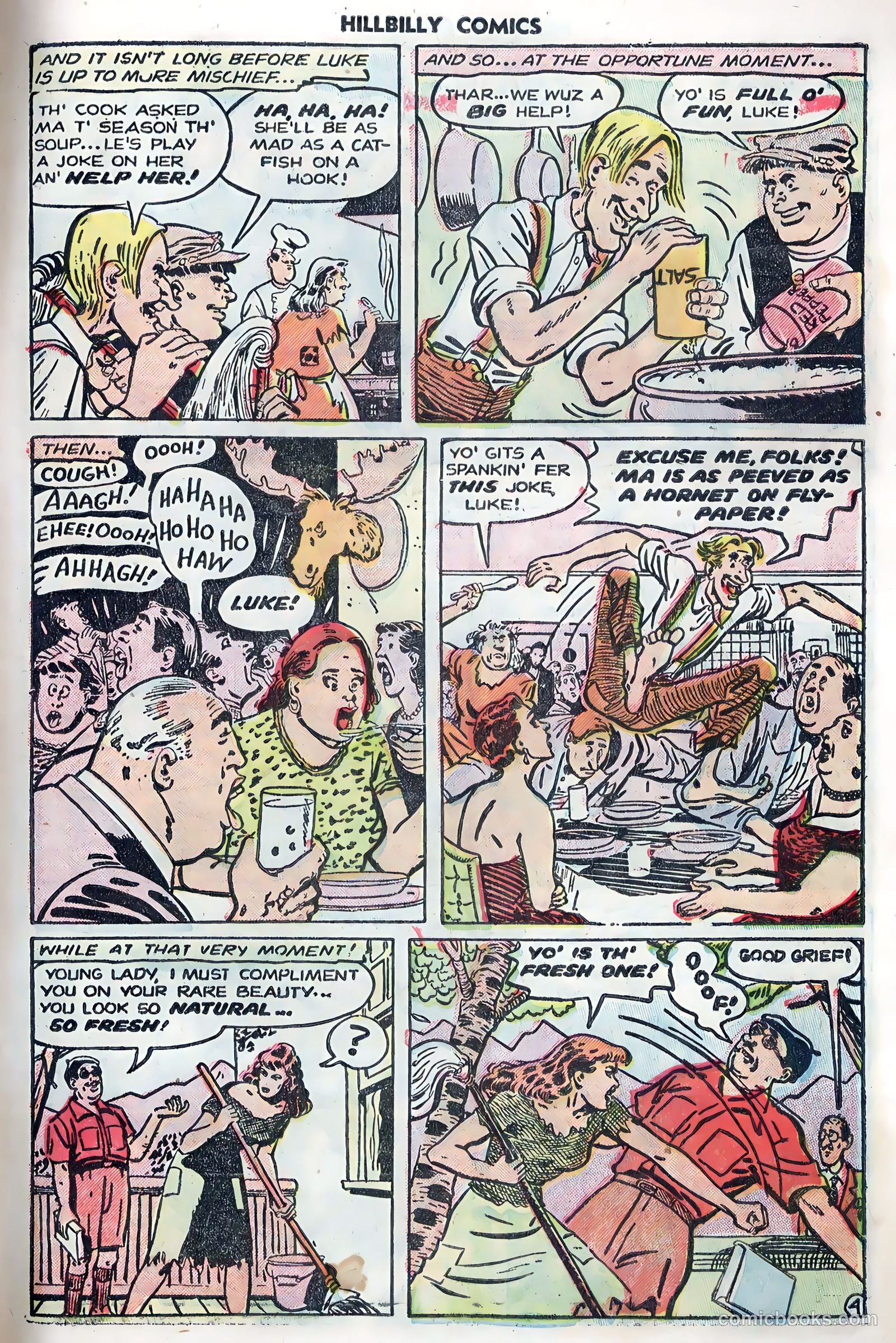 Hillbilly Comics #3 (1956) — page 7 of 36