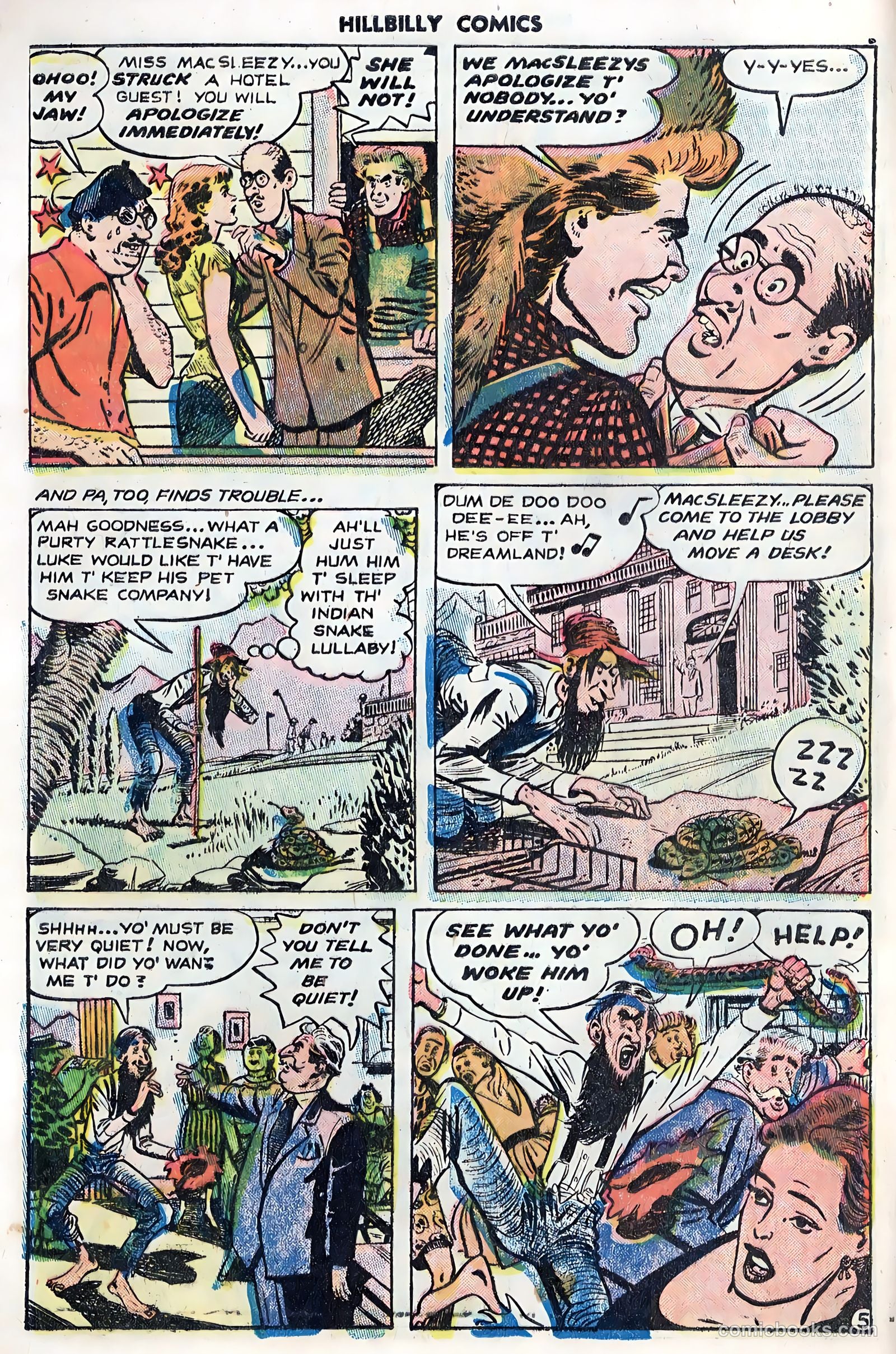 Hillbilly Comics #3 (1956) — page 8 of 36