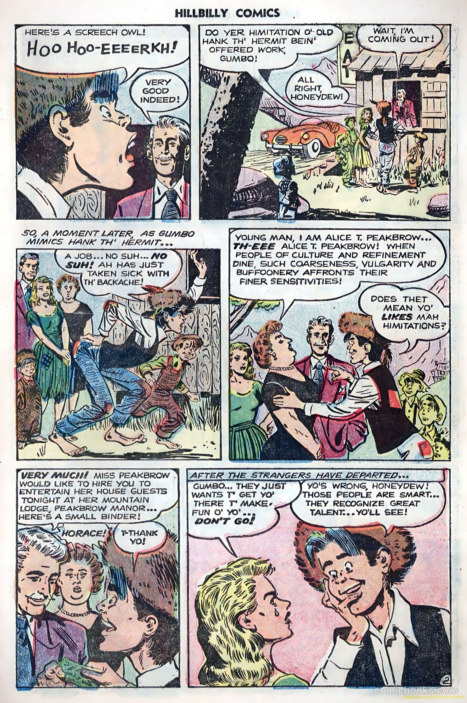 Hillbilly Comics #3 (1956) — page 27 of 36