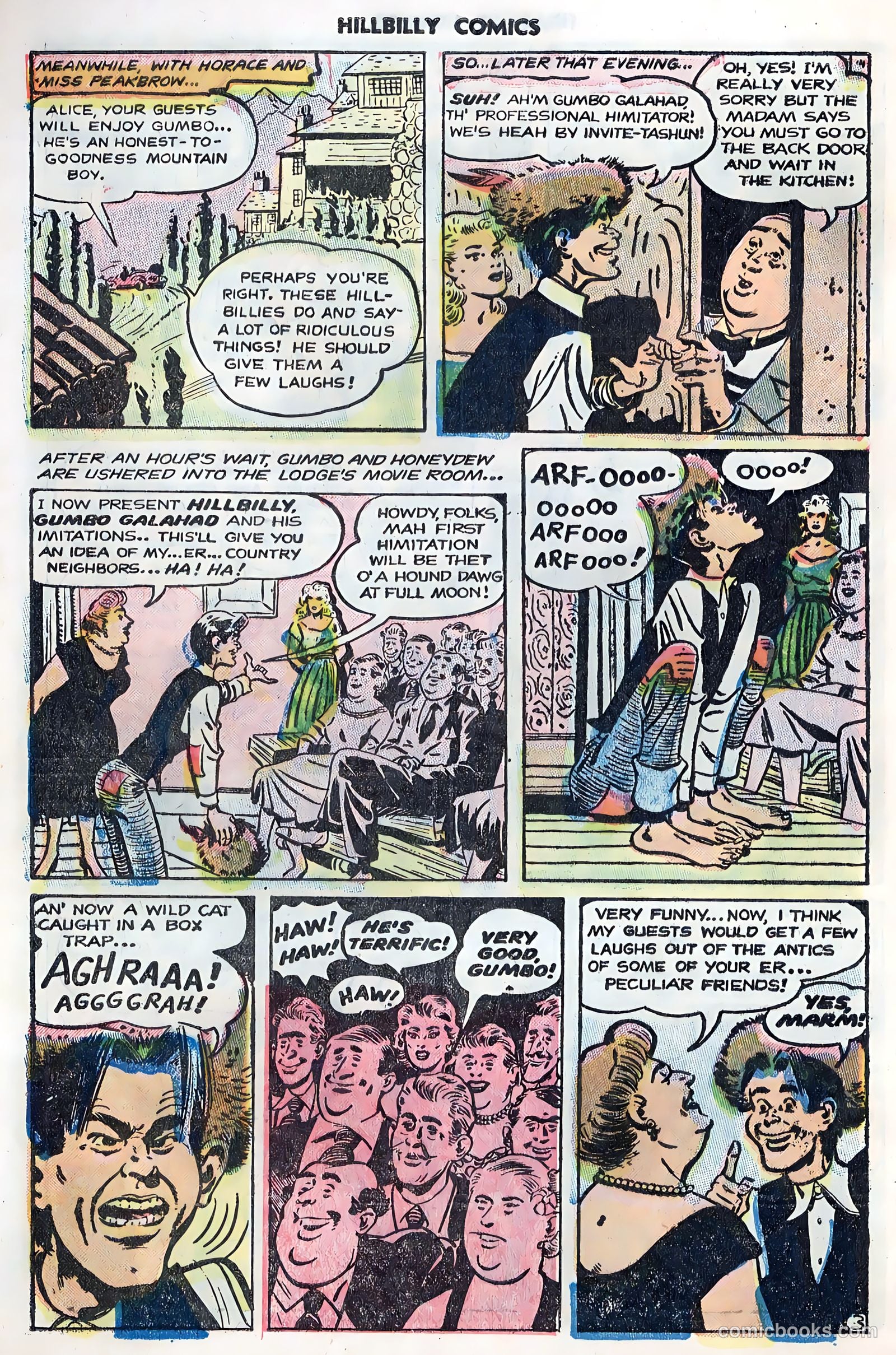 Hillbilly Comics #3 (1956) — page 28 of 36