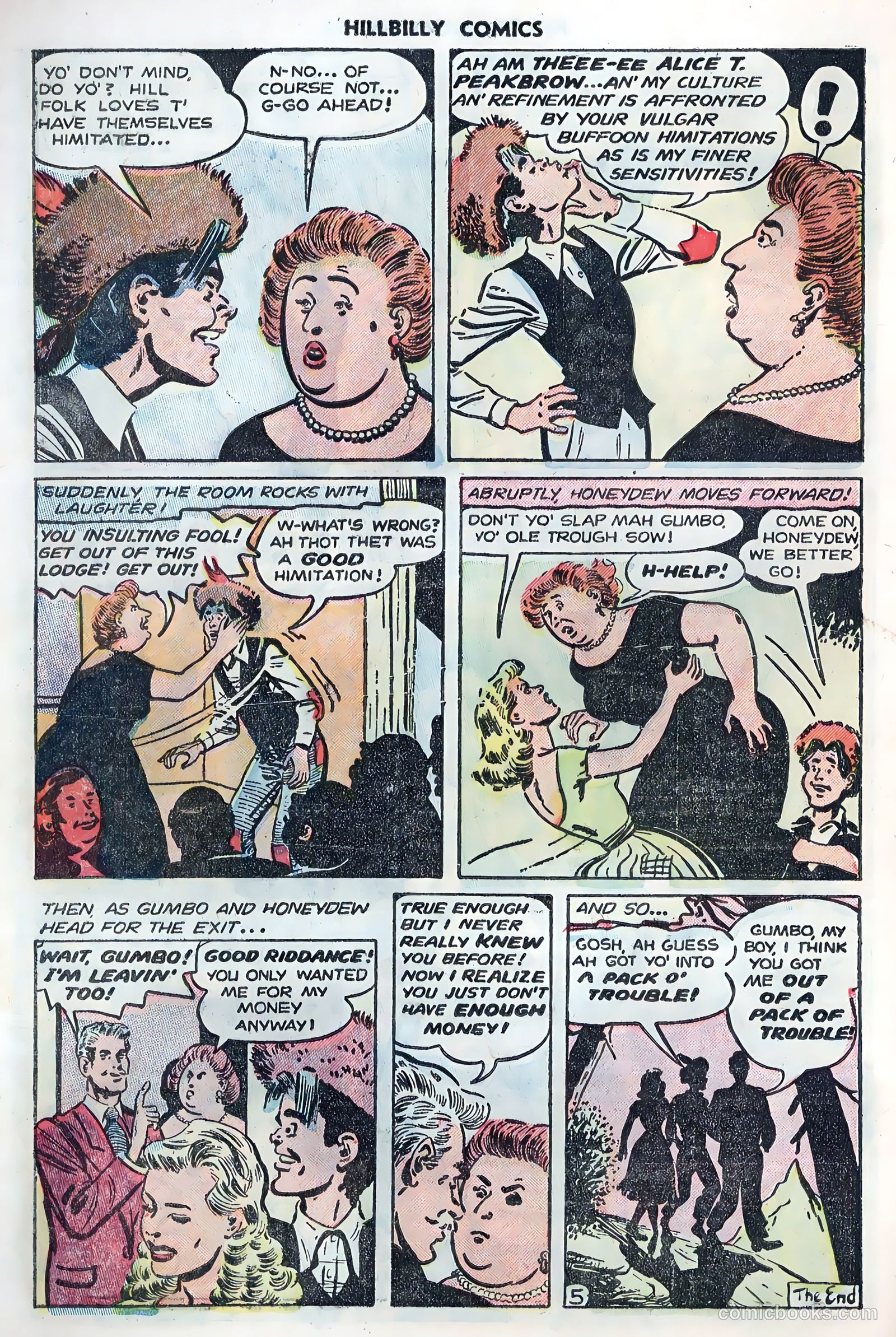 Hillbilly Comics #3 (1956) — page 30 of 36