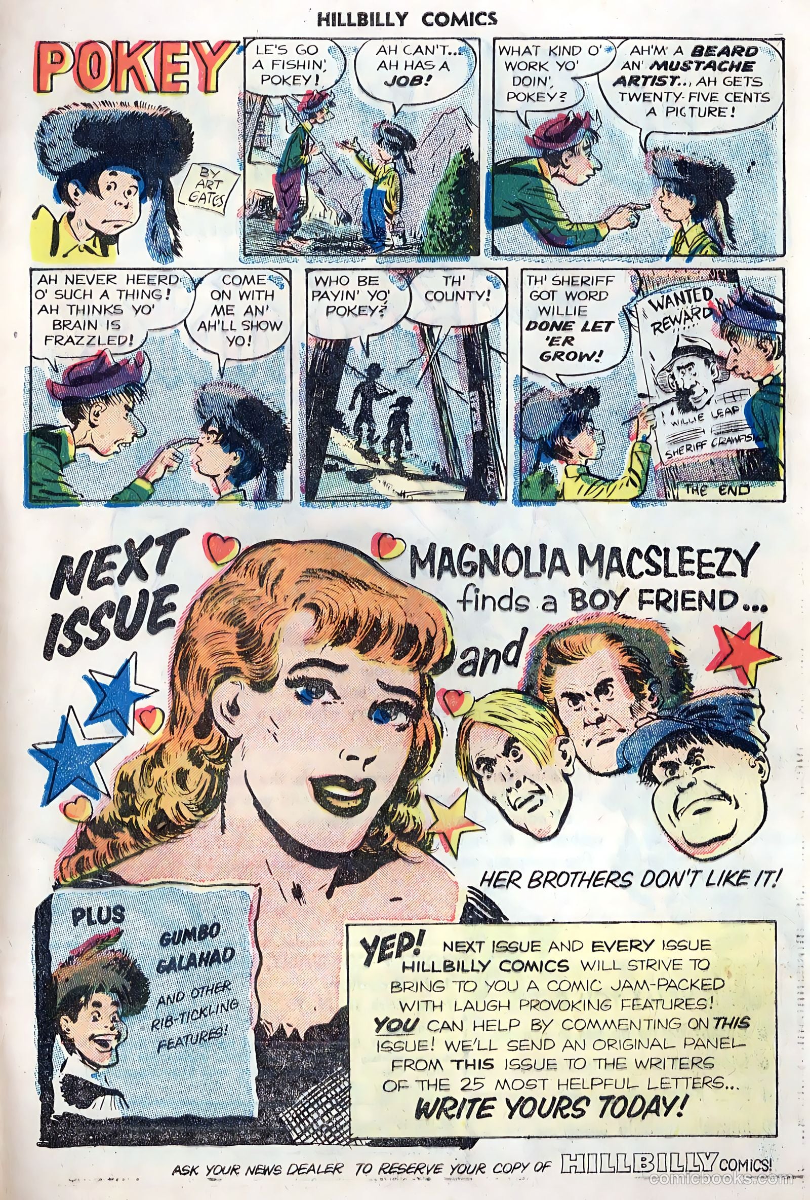 Hillbilly Comics #3 (1956) — page 33 of 36