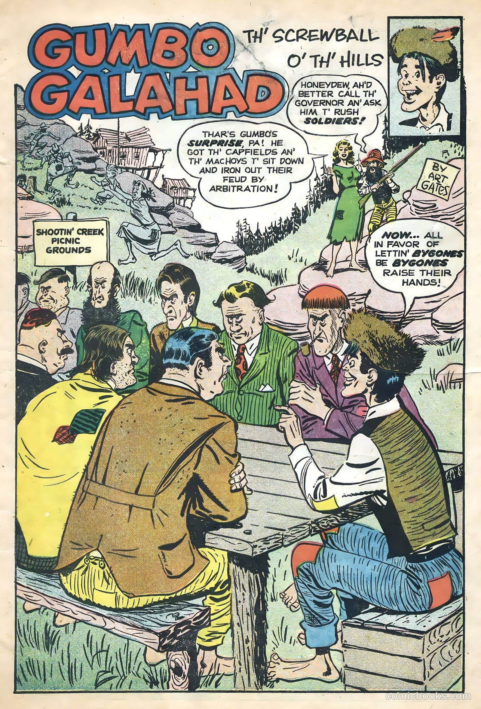 Hillbilly Comics #4 (1956) — page 3 of 36