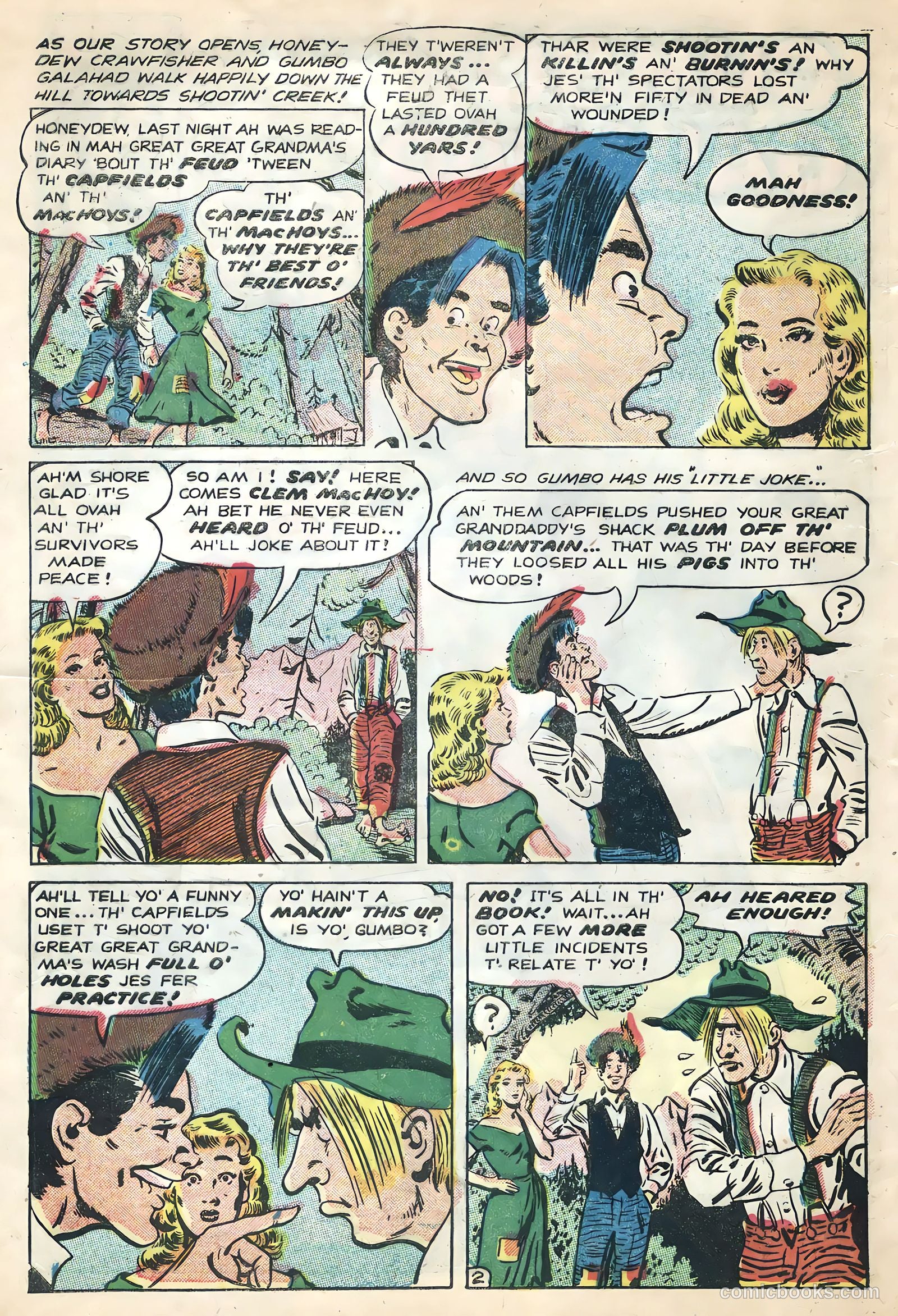 Hillbilly Comics #4 (1956) — page 4 of 36