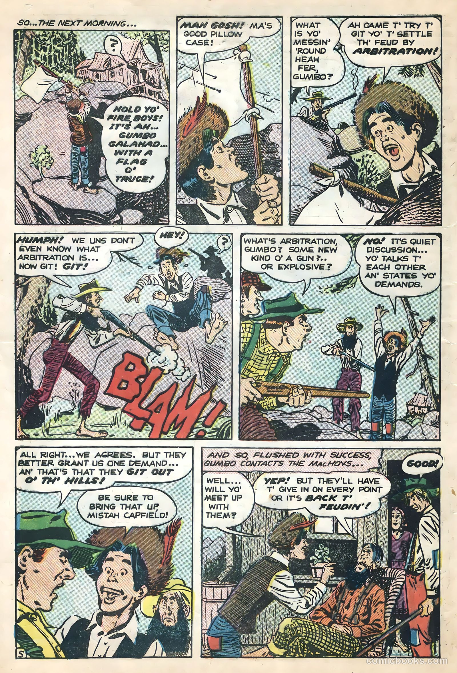 Hillbilly Comics #4 (1956) — page 8 of 36