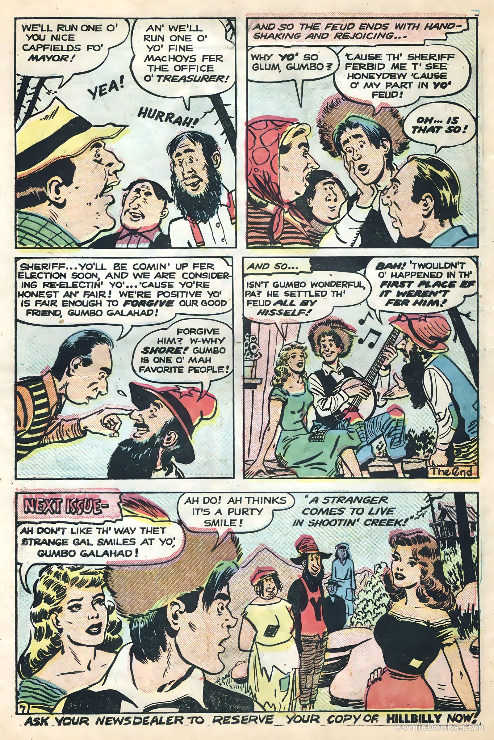 Hillbilly Comics #4 (1956) — page 10 of 36