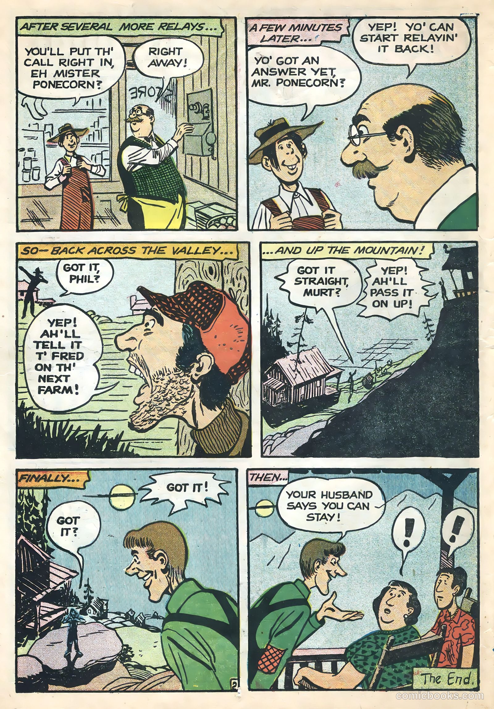 Hillbilly Comics #4 (1956) — page 14 of 36