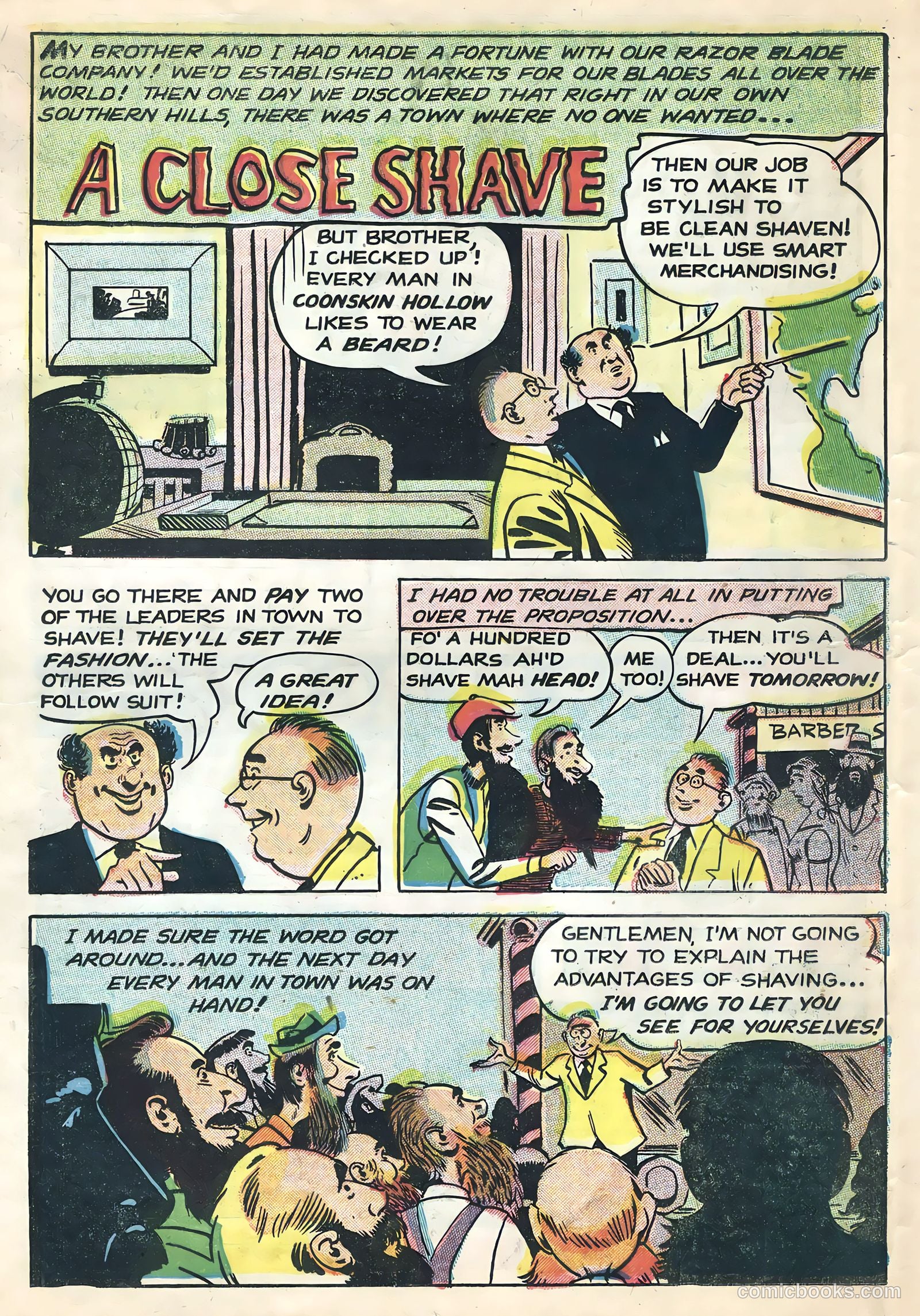 Hillbilly Comics #4 (1956) — page 16 of 36