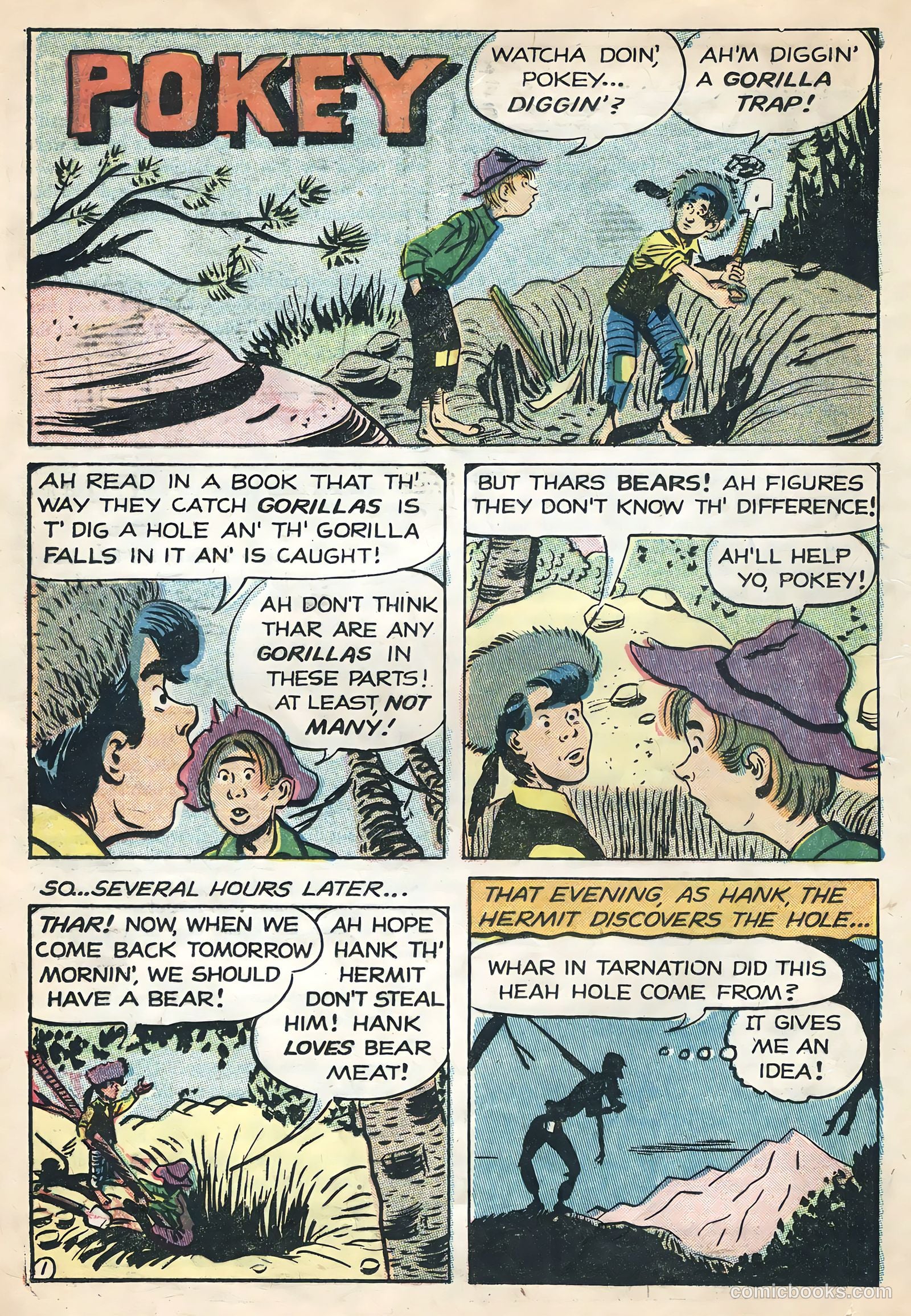 Hillbilly Comics #4 (1956) — page 20 of 36