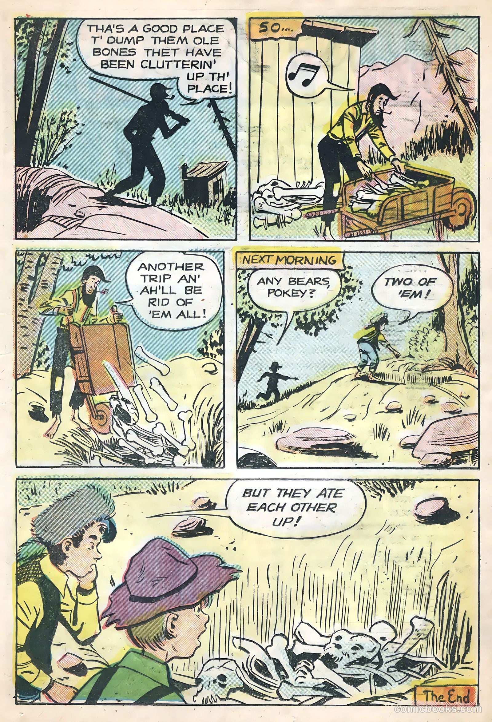 Hillbilly Comics #4 (1956) — page 21 of 36
