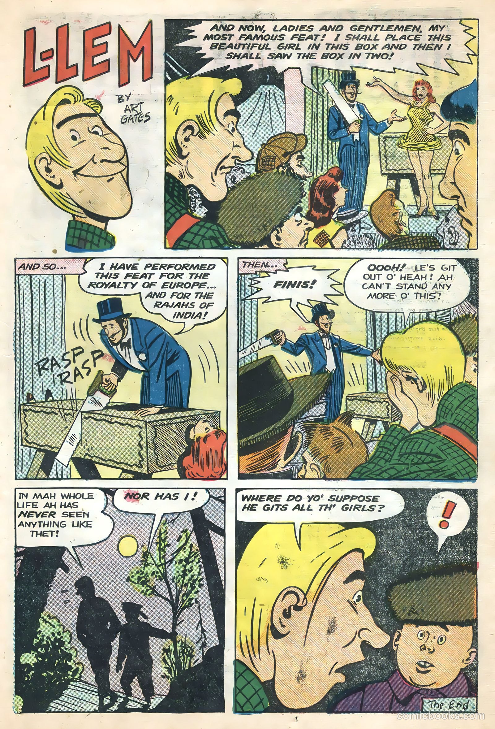 Hillbilly Comics #4 (1956) — page 23 of 36