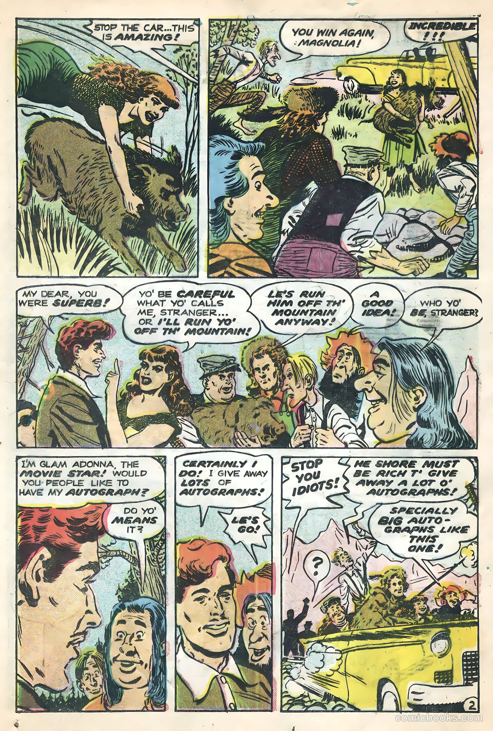 Hillbilly Comics #4 (1956) — page 25 of 36