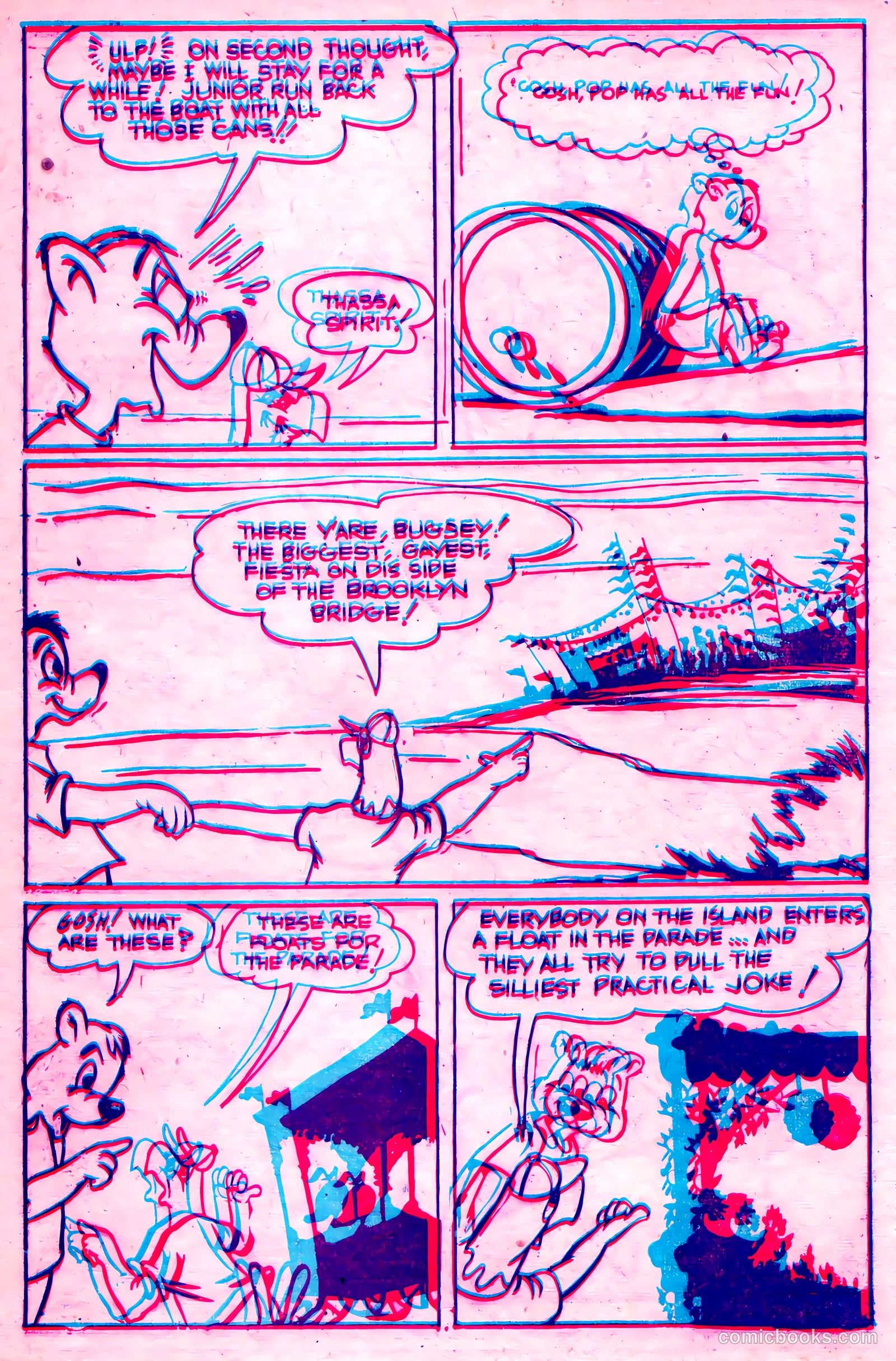 3D Funny Movies #1 (1953) — page 4 of 36