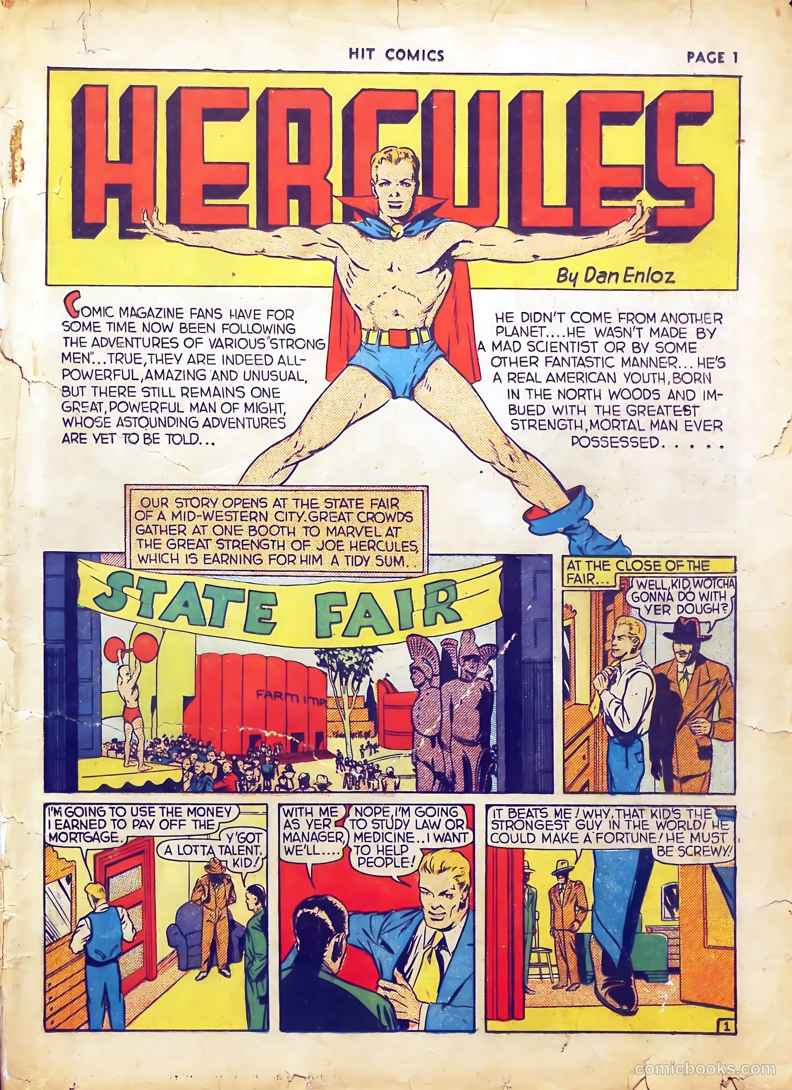Hit Comics #1 (1940) — page 3 of 68