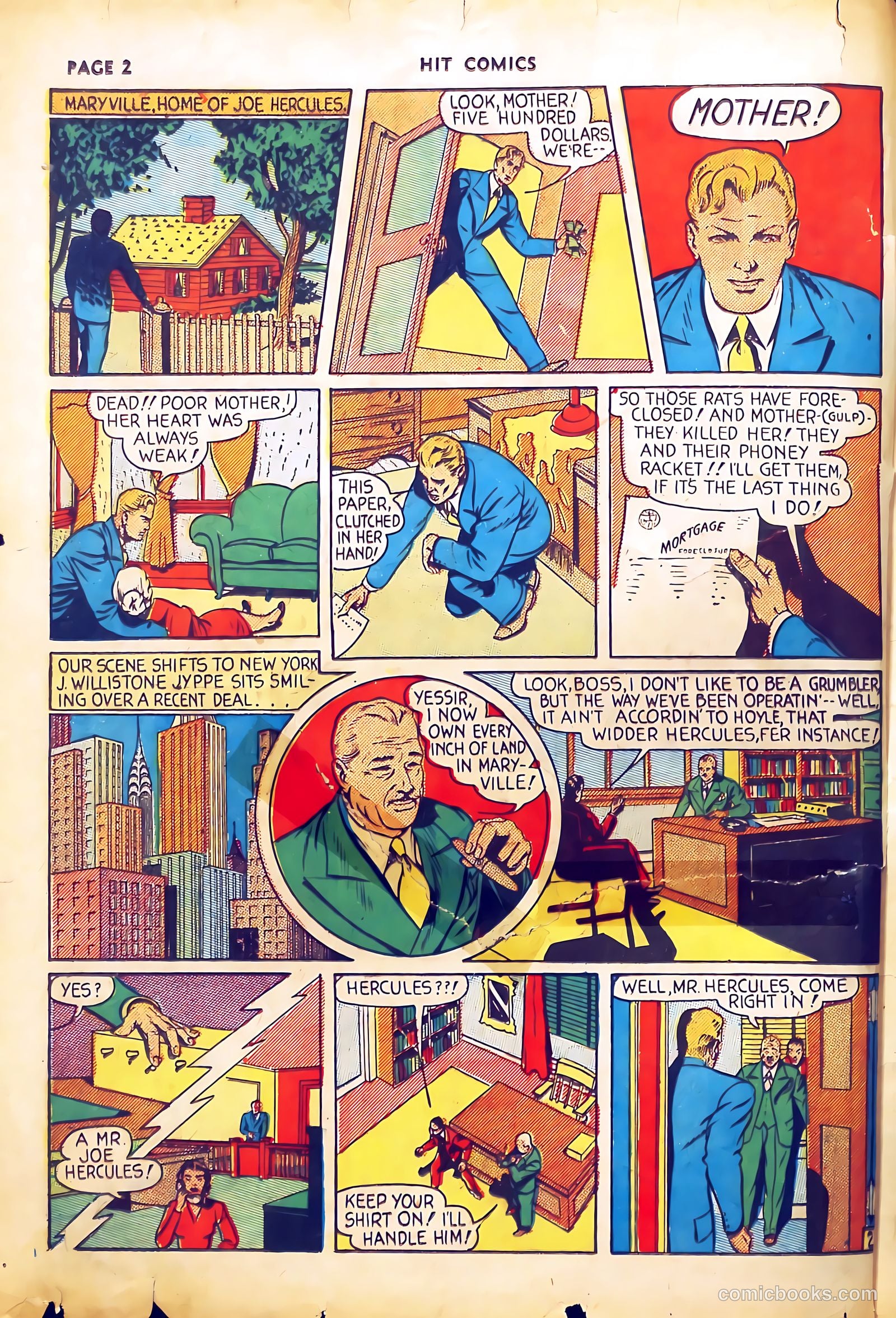 Hit Comics #1 (1940) — page 4 of 68