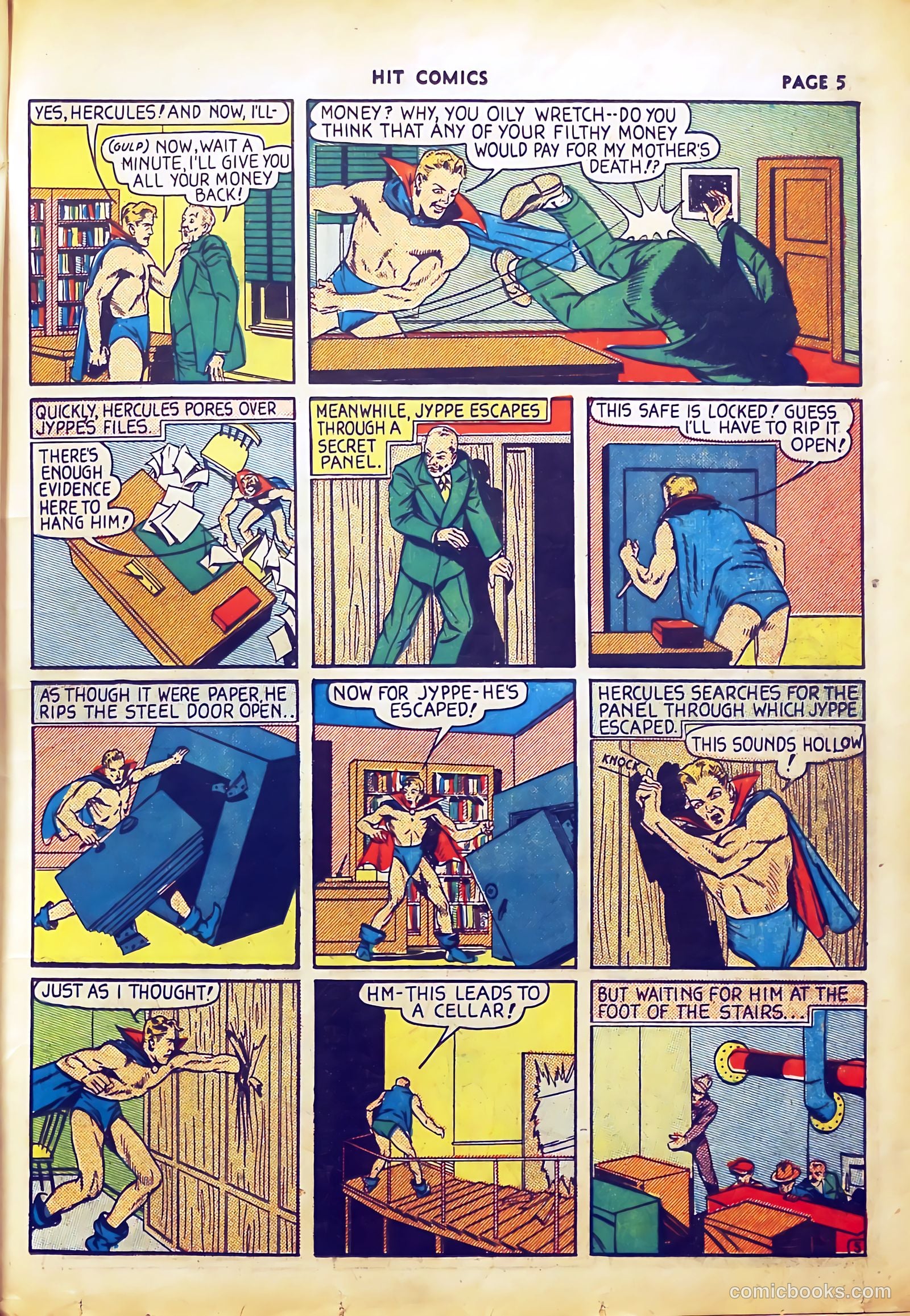 Hit Comics #1 (1940) — page 7 of 68
