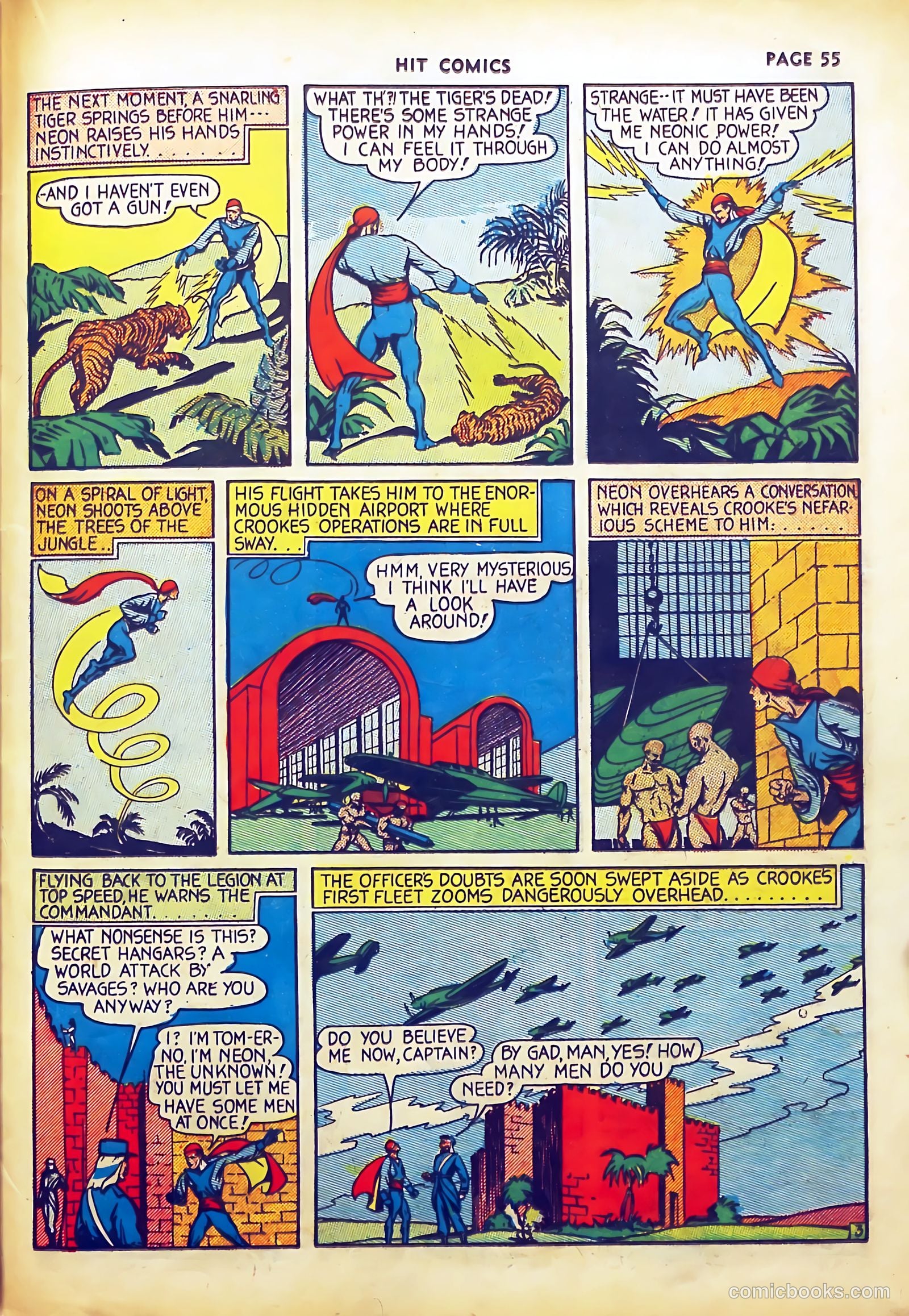 Hit Comics #1 (1940) — page 57 of 68