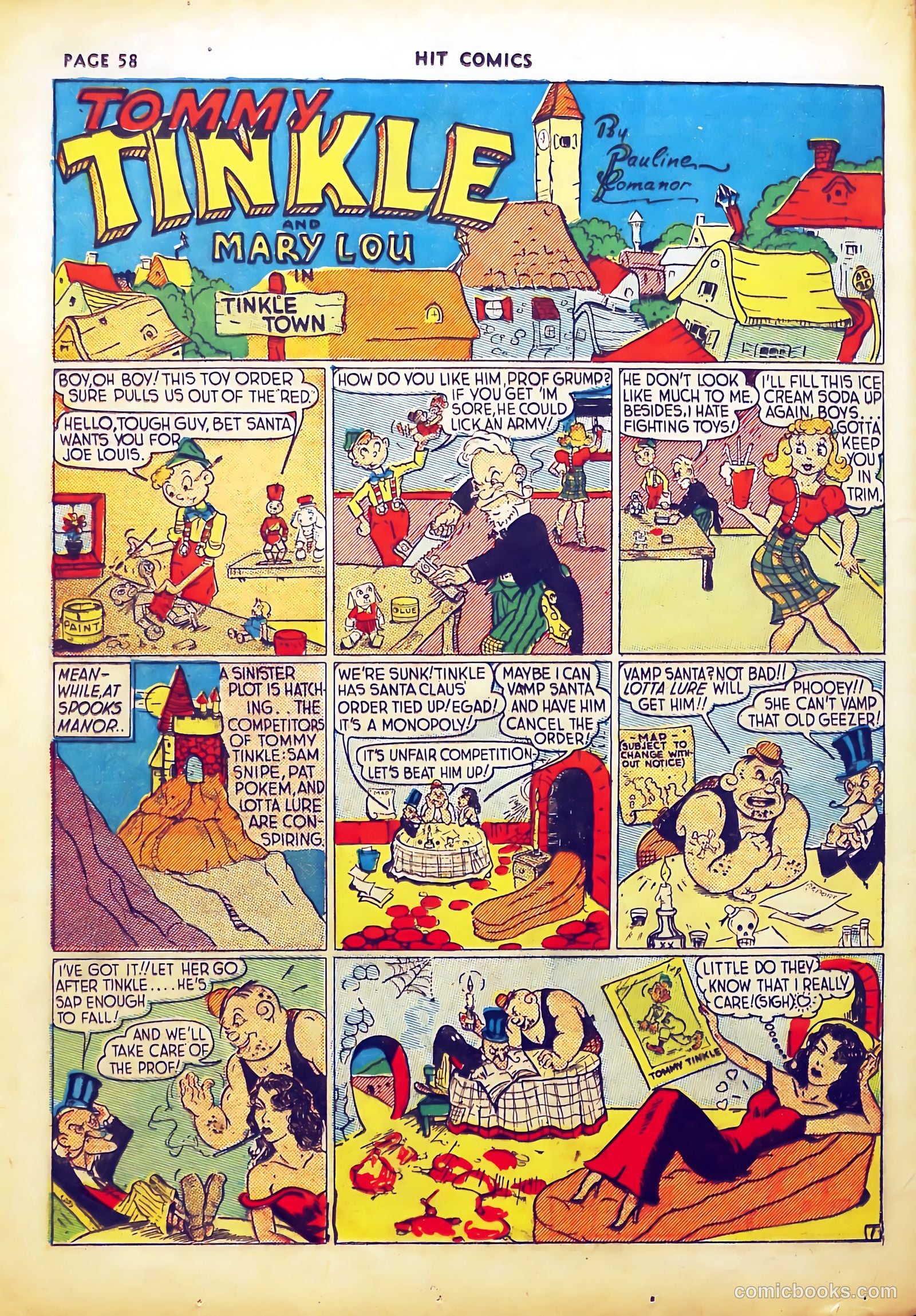 Hit Comics #1 (1940) — page 60 of 68