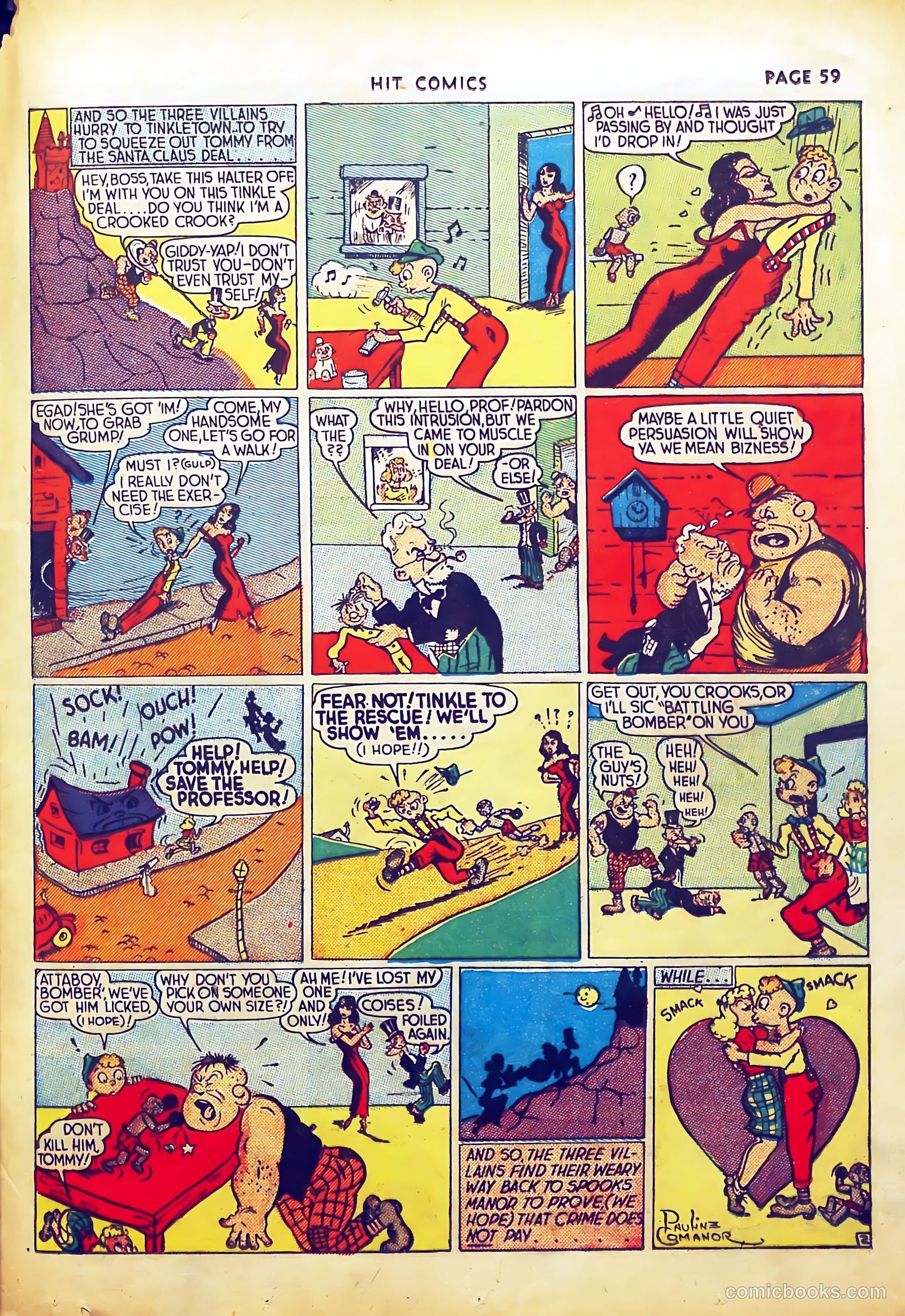Hit Comics #1 (1940) — page 61 of 68