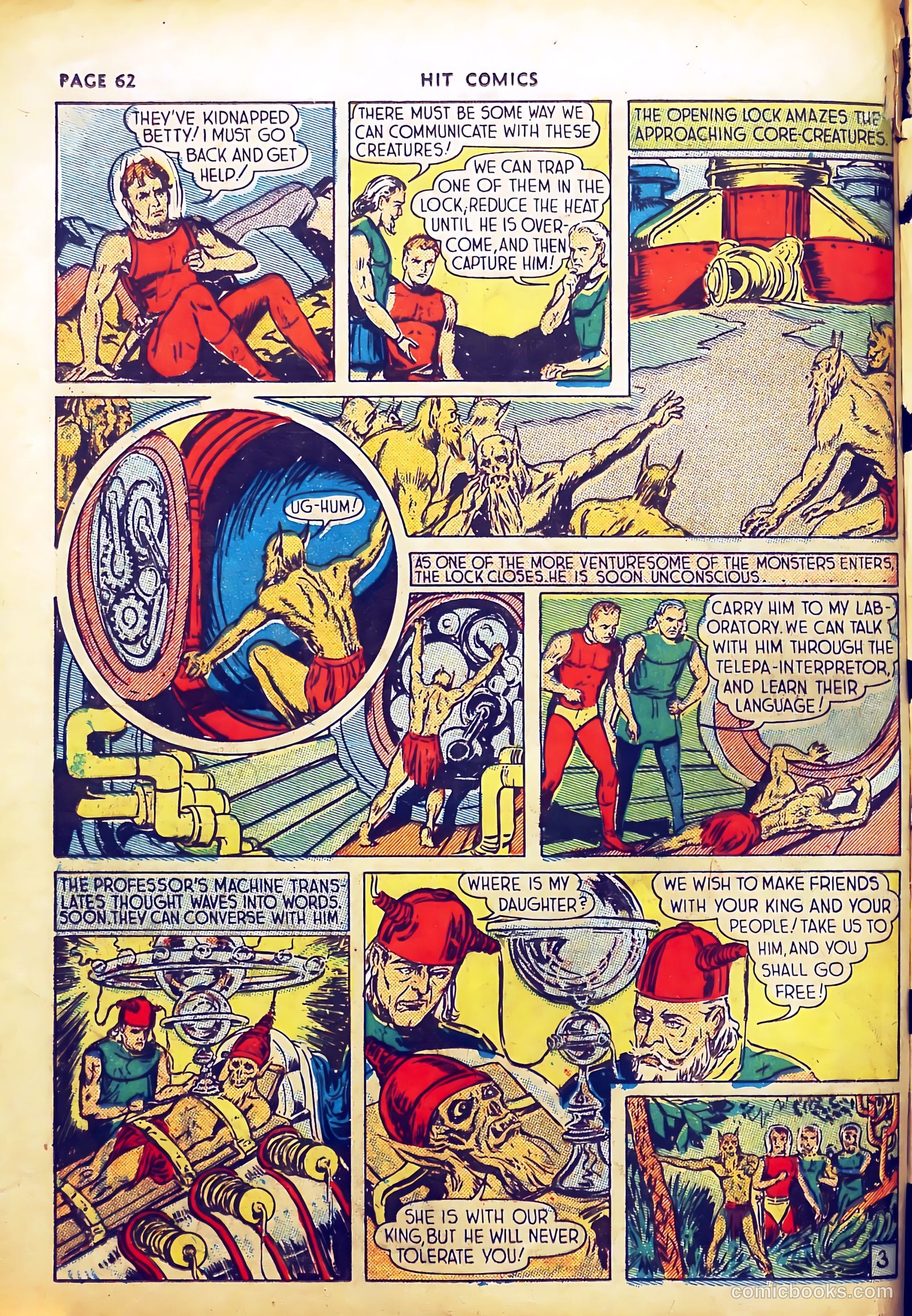 Hit Comics #1 (1940) — page 64 of 68