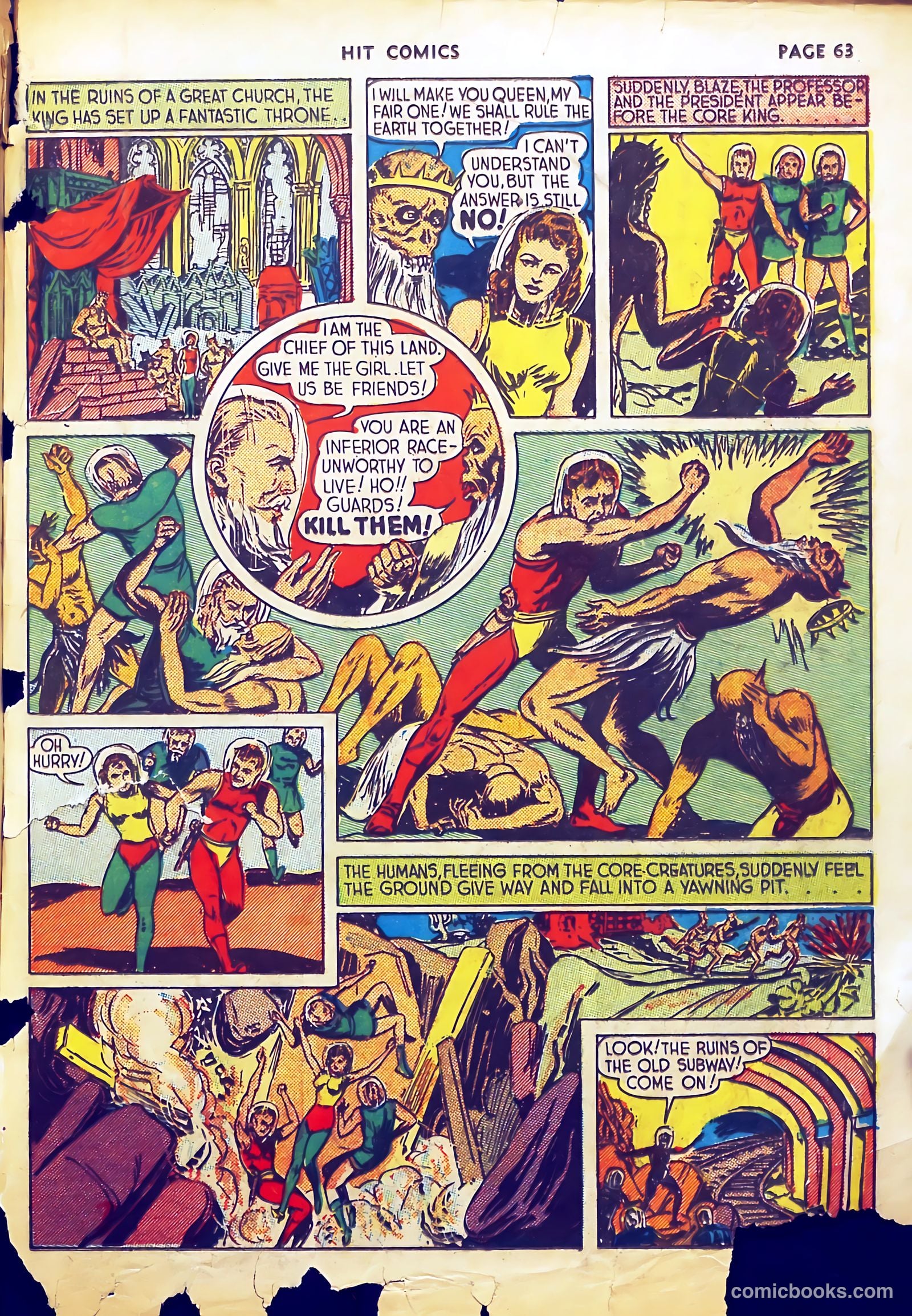 Hit Comics #1 (1940) — page 65 of 68