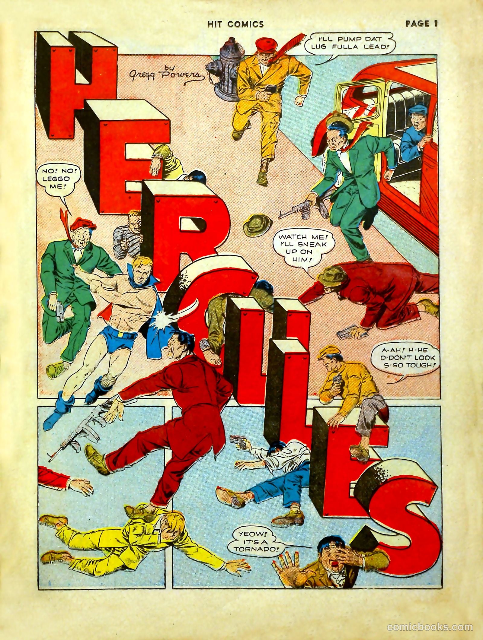 Hit Comics #10 (1941) — page 3 of 68