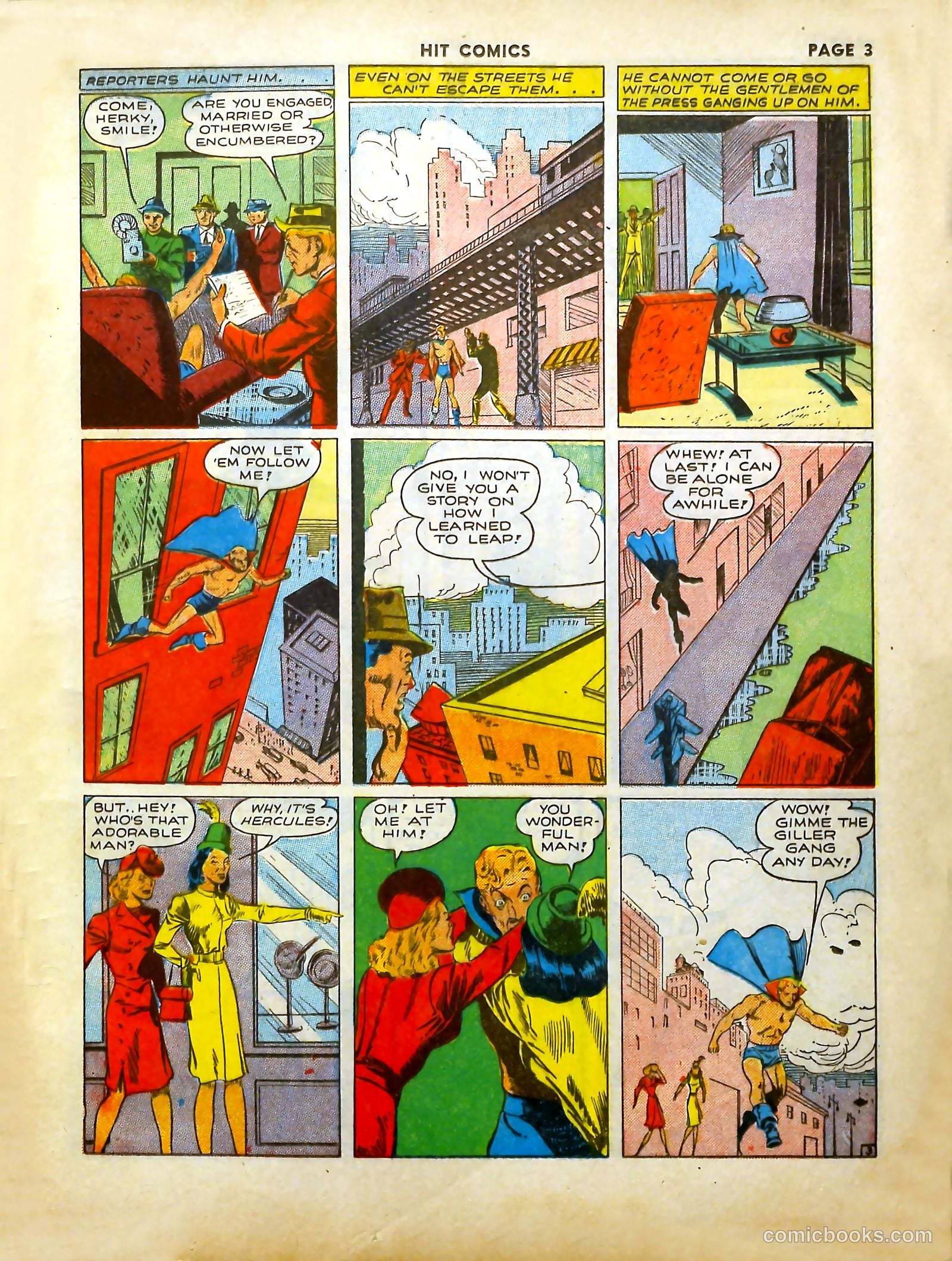 Hit Comics #10 (1941) — page 5 of 68