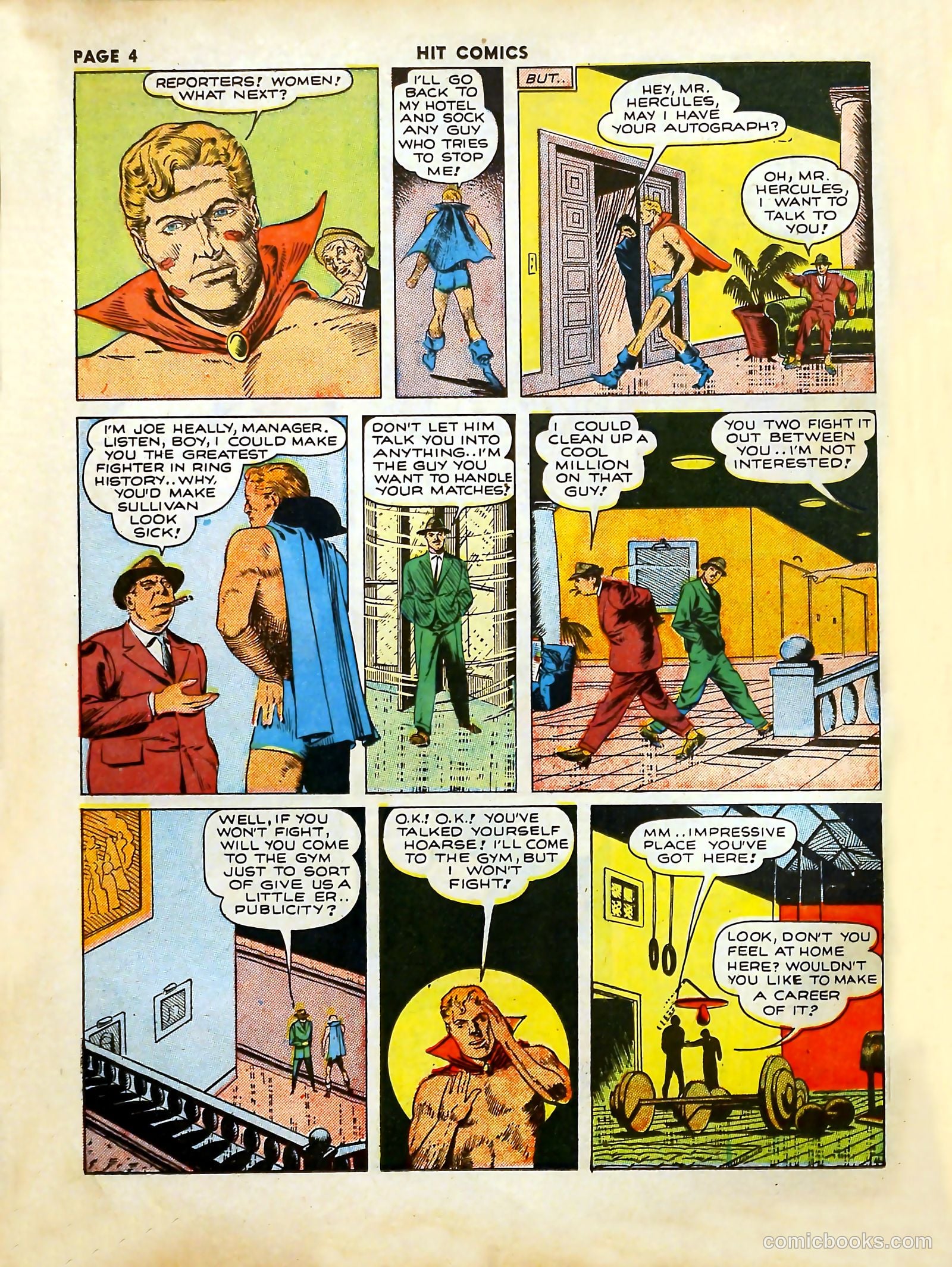 Hit Comics #10 (1941) — page 6 of 68
