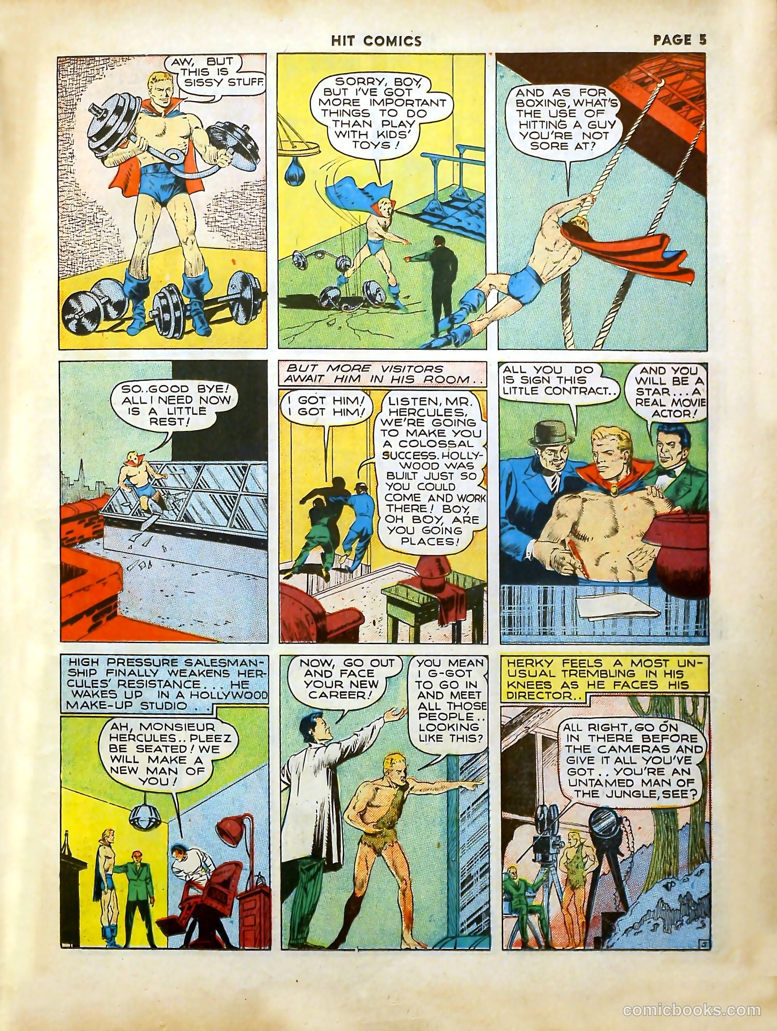 Hit Comics #10 (1941) — page 7 of 68